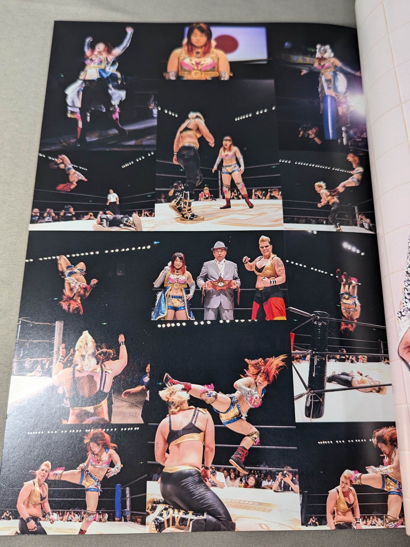 [Io Shirai (Iyo Sky) hand signed autograph 】FOTOLIBRE de Mascara Numero.44