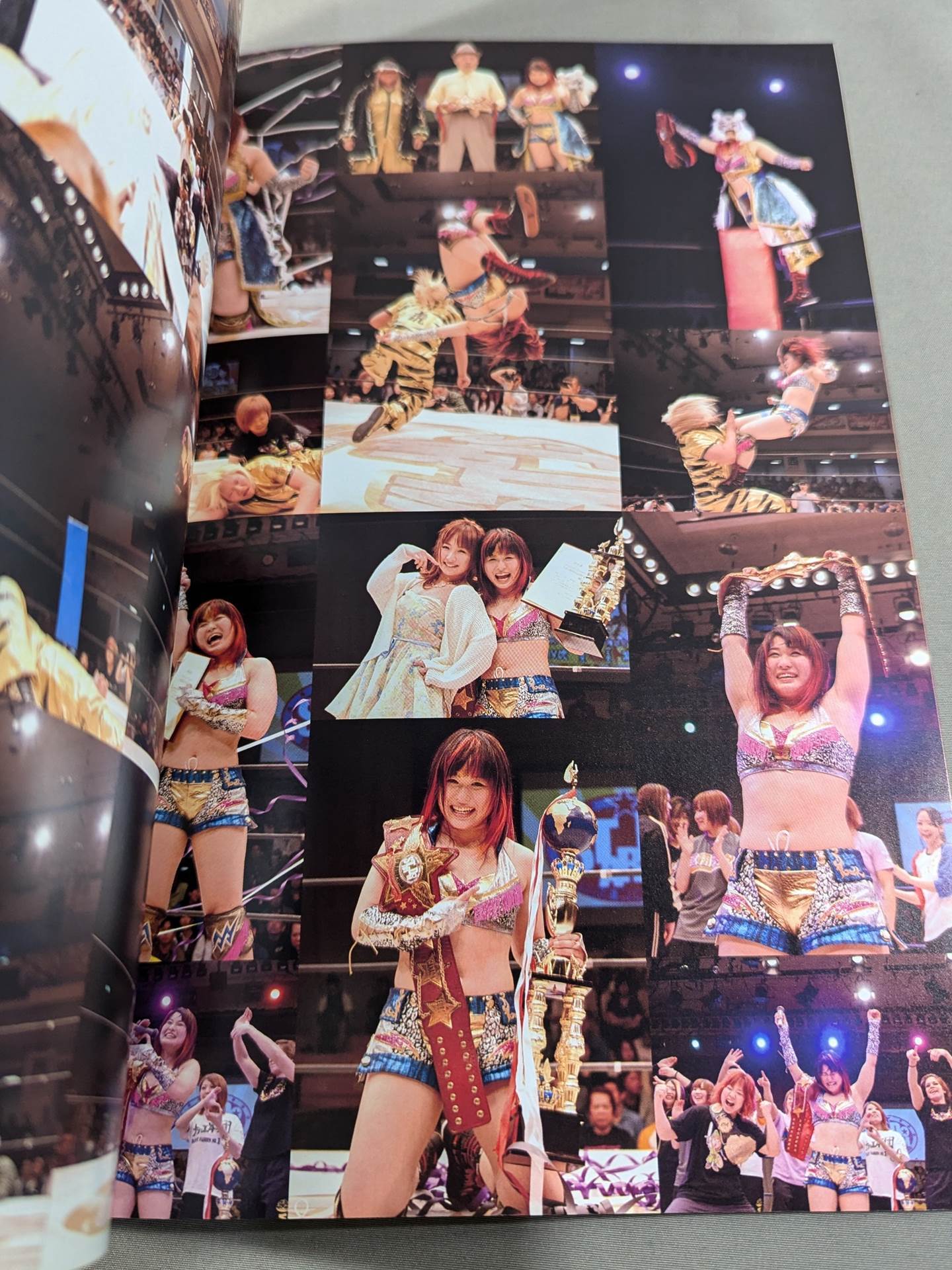 [Io Shirai (Iyo Sky) hand signed autograph 】FOTOLIBRE de Mascara Numero.44