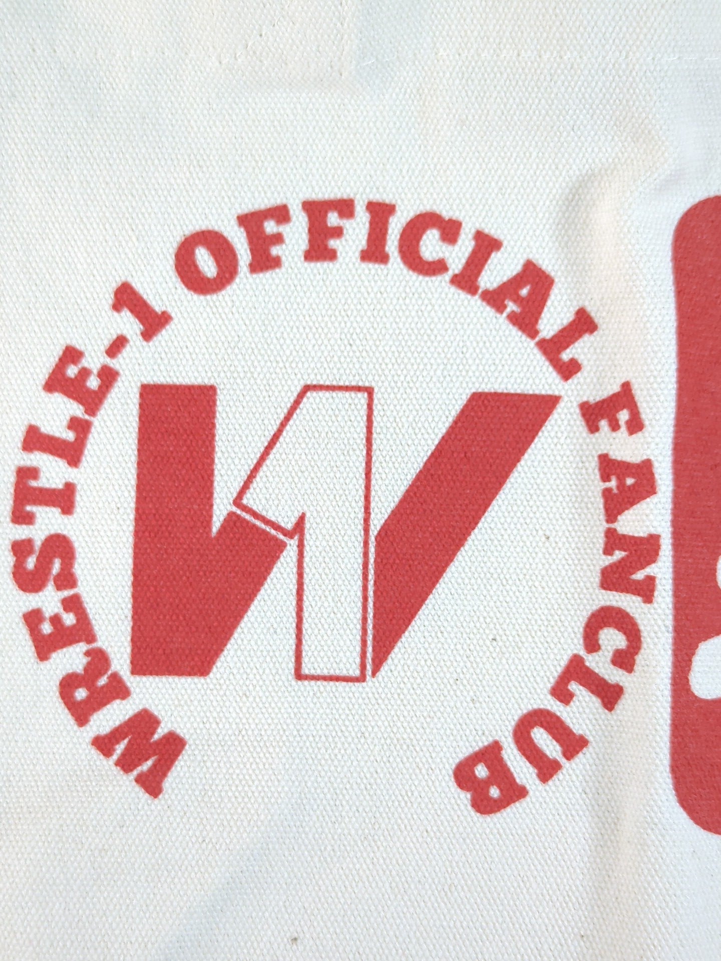 WRESTLE-1「OFFICIAL FUNCLUB」トートバッグ