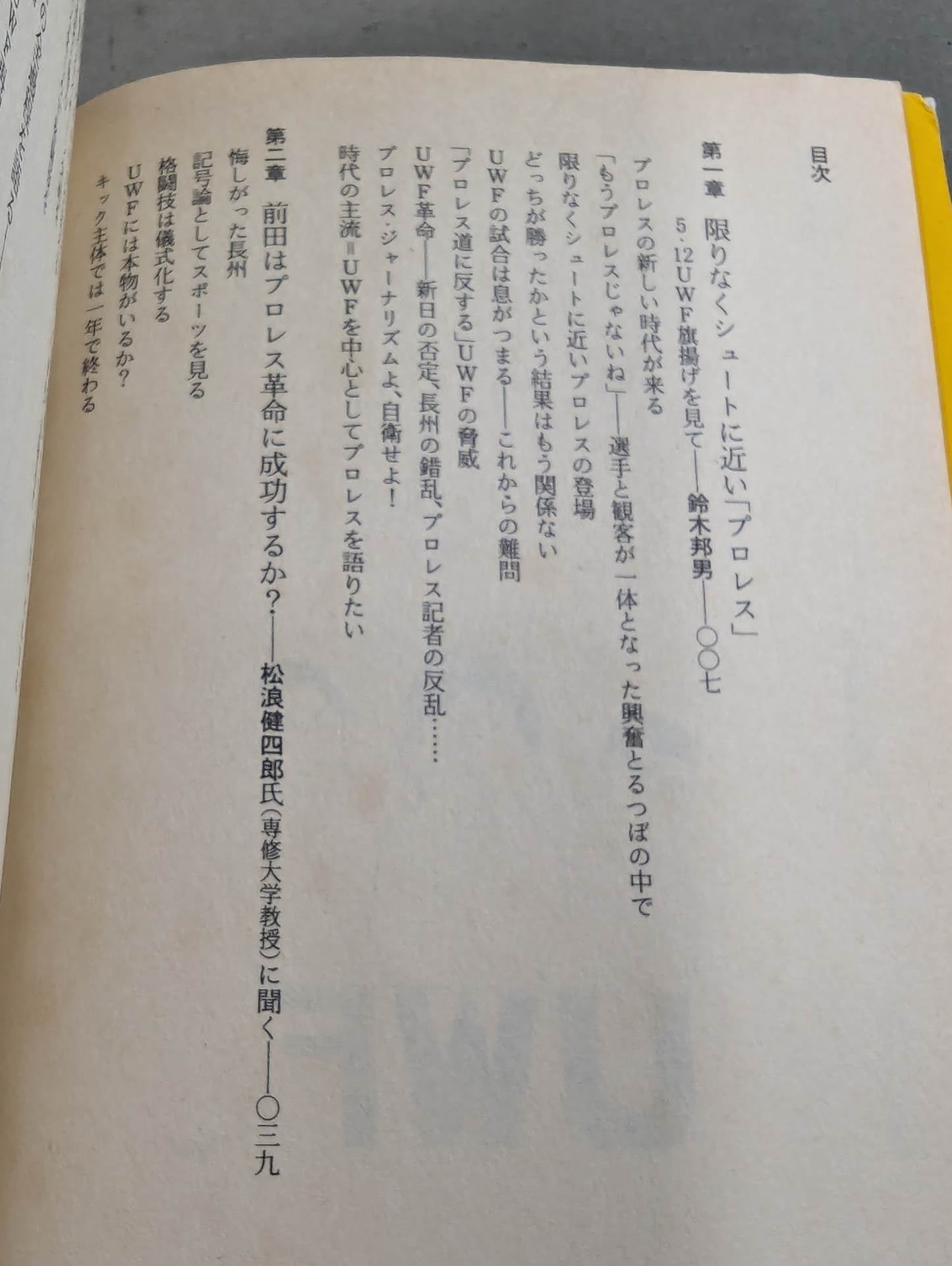 UWF革命 シューティングの彼方に