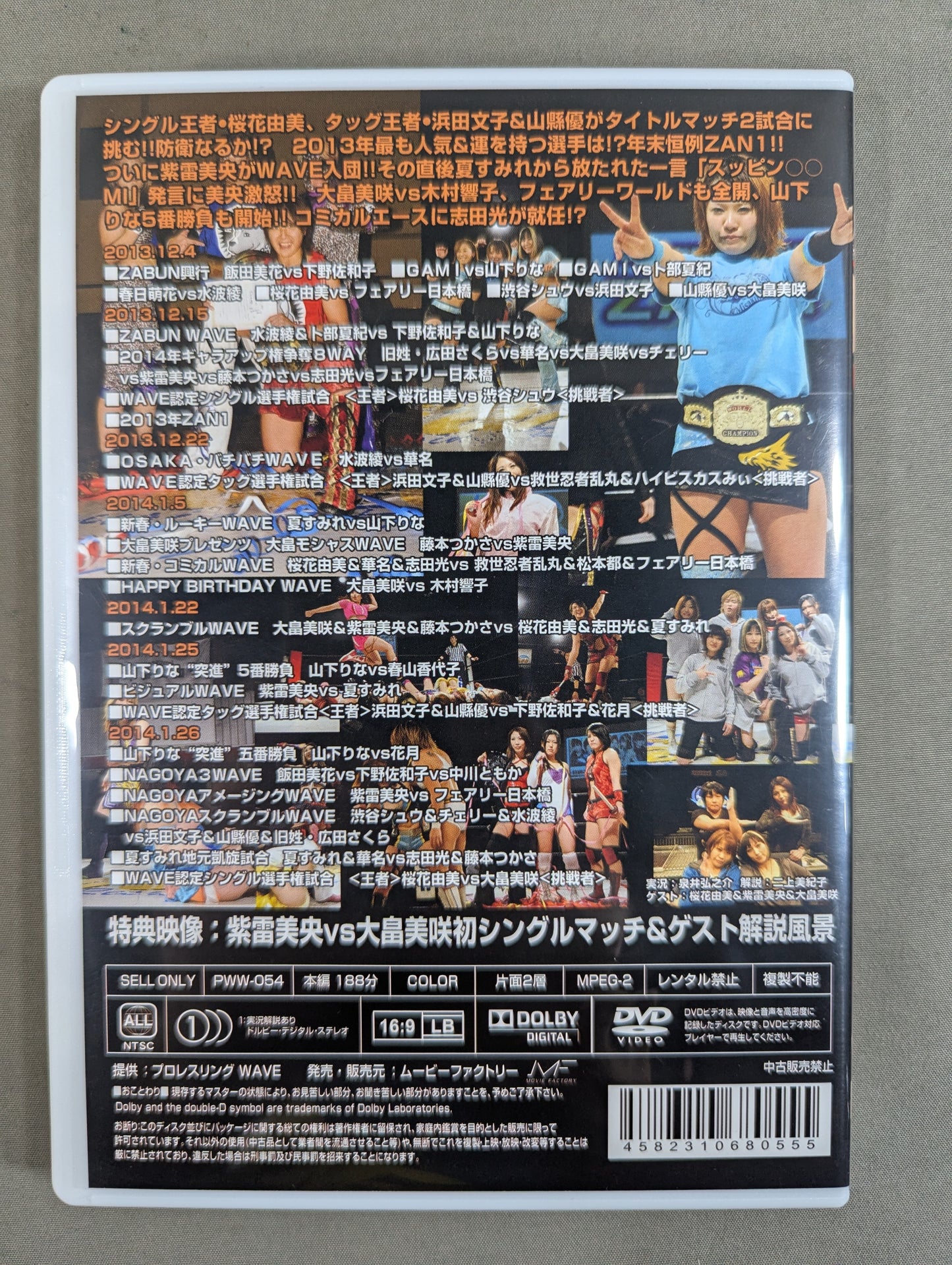 Pro-wrestling WAVE Maniacs 24 ★2013.12.4-2014.1.26★