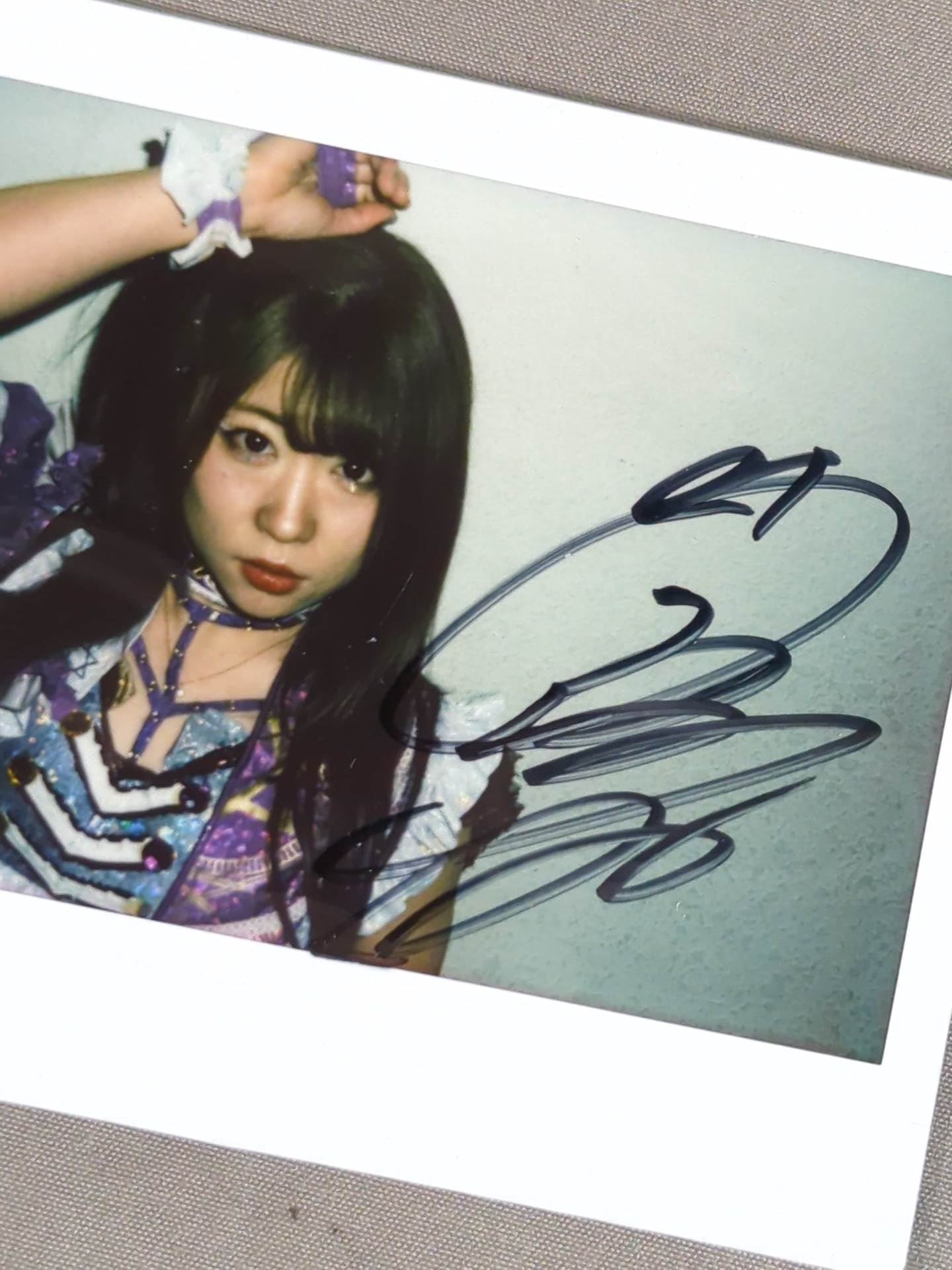 中野たむ 直筆サイン入り チェキ(N-1)