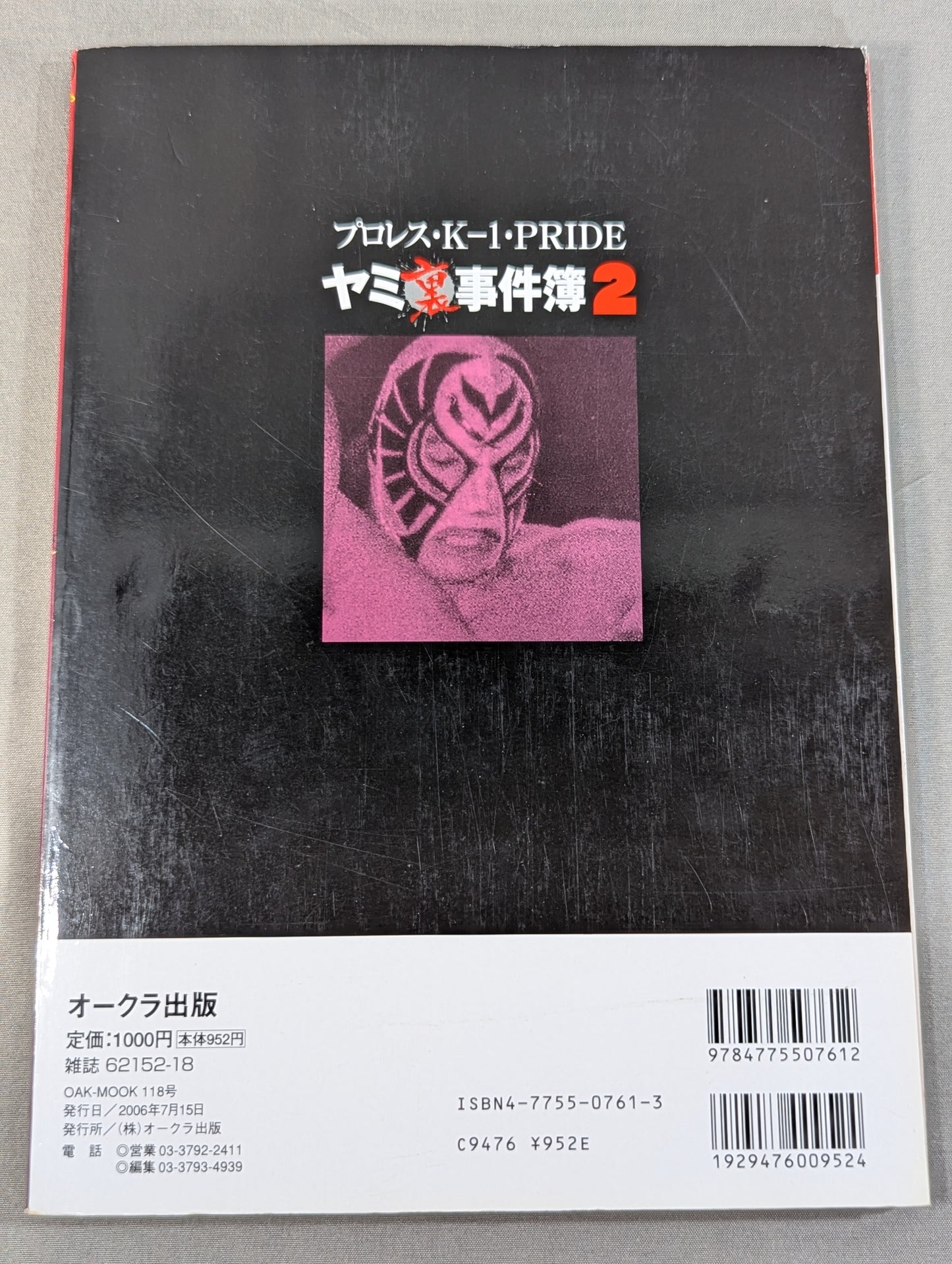 Pro Wrestling K-1 PRIDE Yami Behind the Scenes Case Files 2