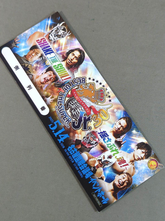 ★非売品★ 新日本プロレス BEST OF THE SUPER Jr.30 記念チケット