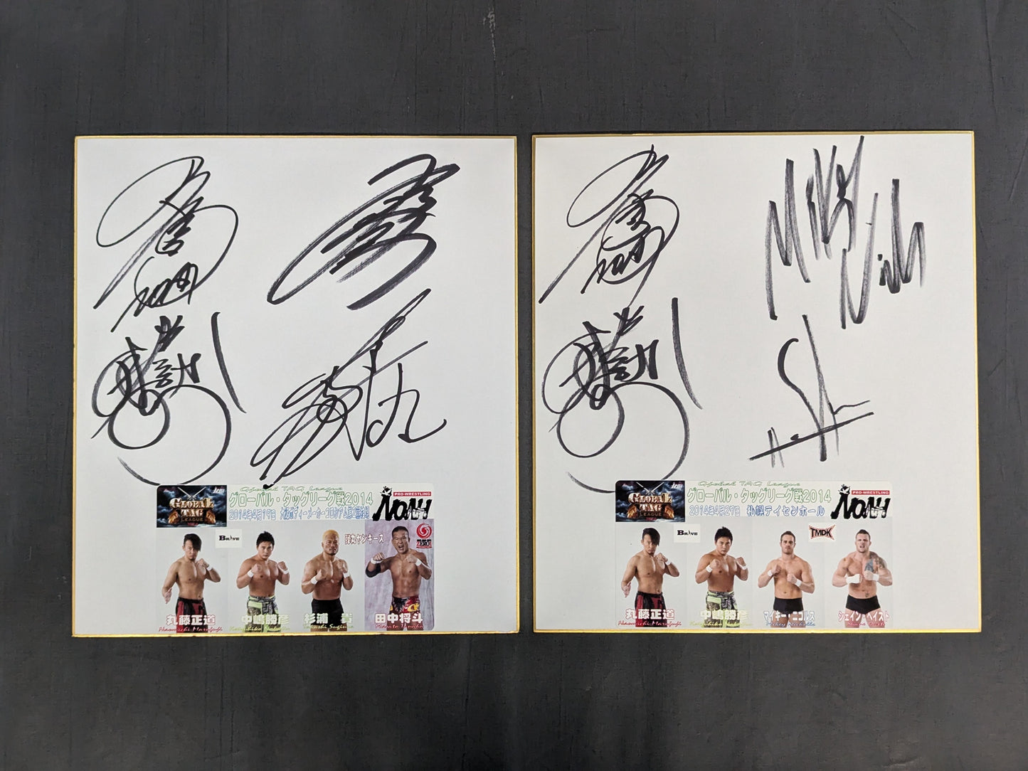 NOAH Shikishi ( Autograph board ) set (photo sticker attached)