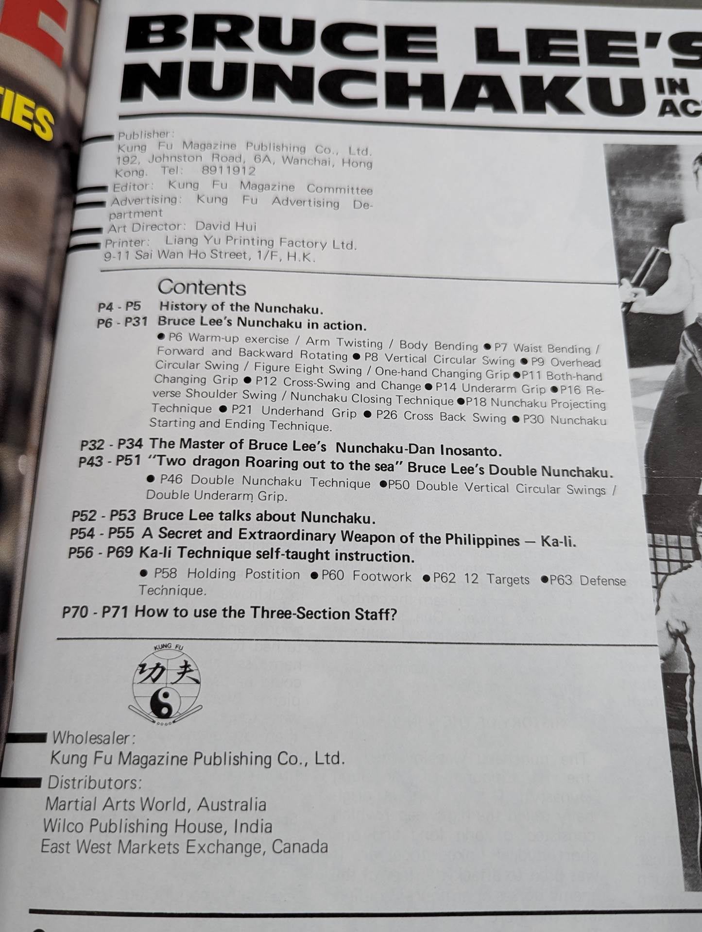 BRUCE LEE’S NUNCHAKU IN ACTION : REVISED EDITION