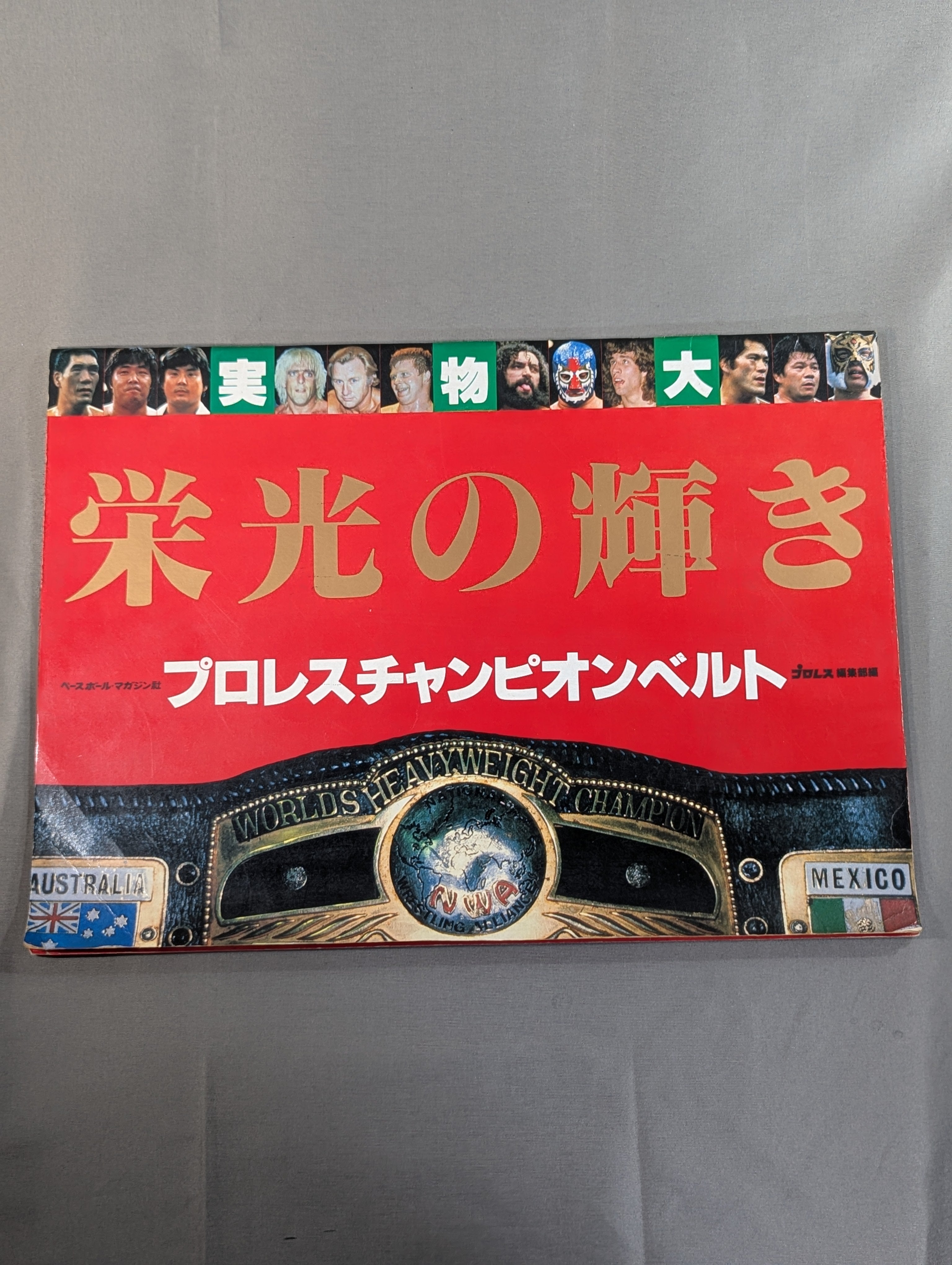 ☆実物大☆ 栄光の輝き プロレスチャンピオンベルト – 闘道館
