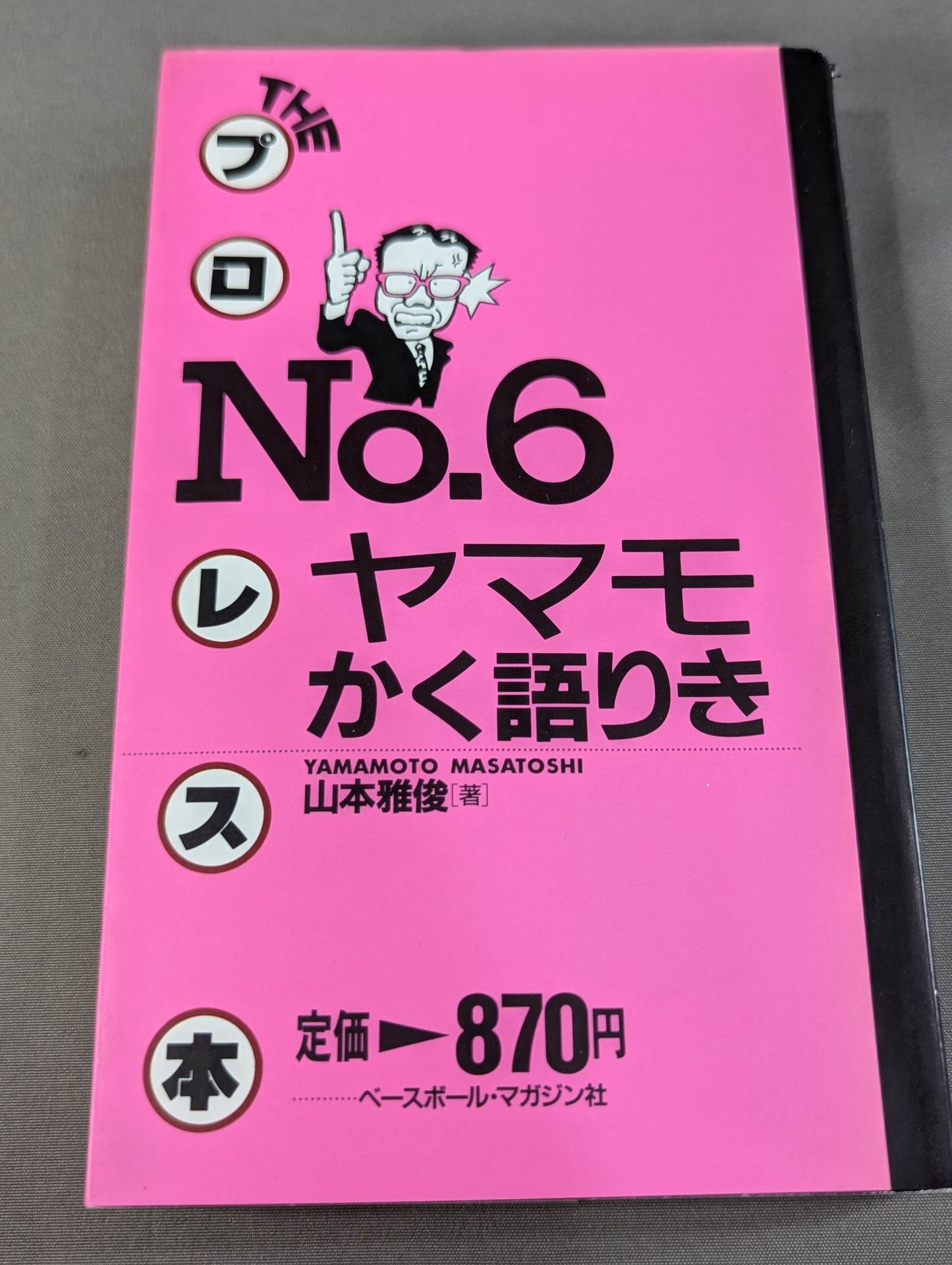 THE Pro Wrestling Book No.6 Yamamo Kakunarki