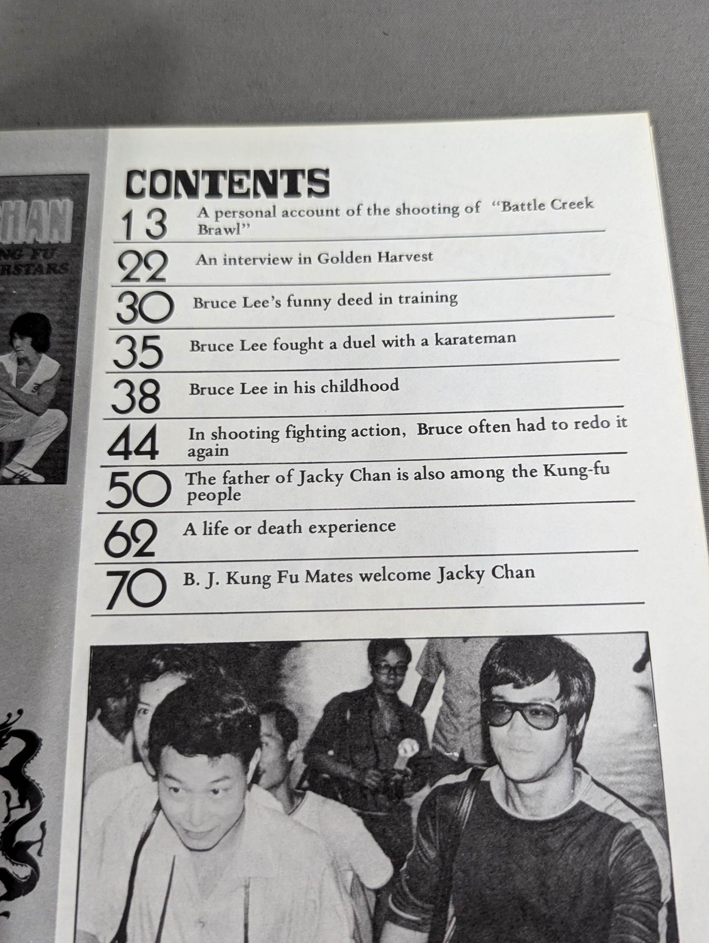 BRUCE LEE&JACKY CHAN KUNG FU SUPERSTARS