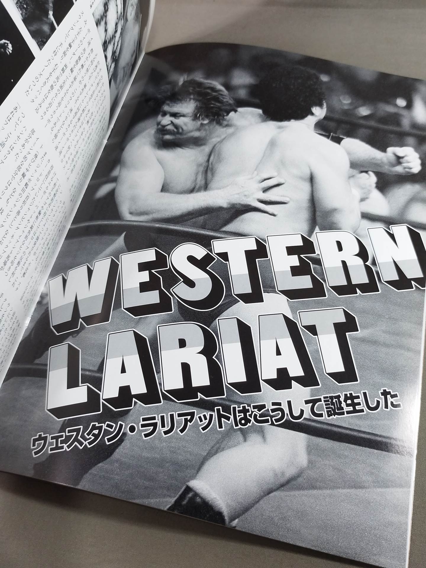 STAN HANSEN THE LARIAT / ありがとう、さよなら・・テキサス・ロングホーンよ永遠に!!
