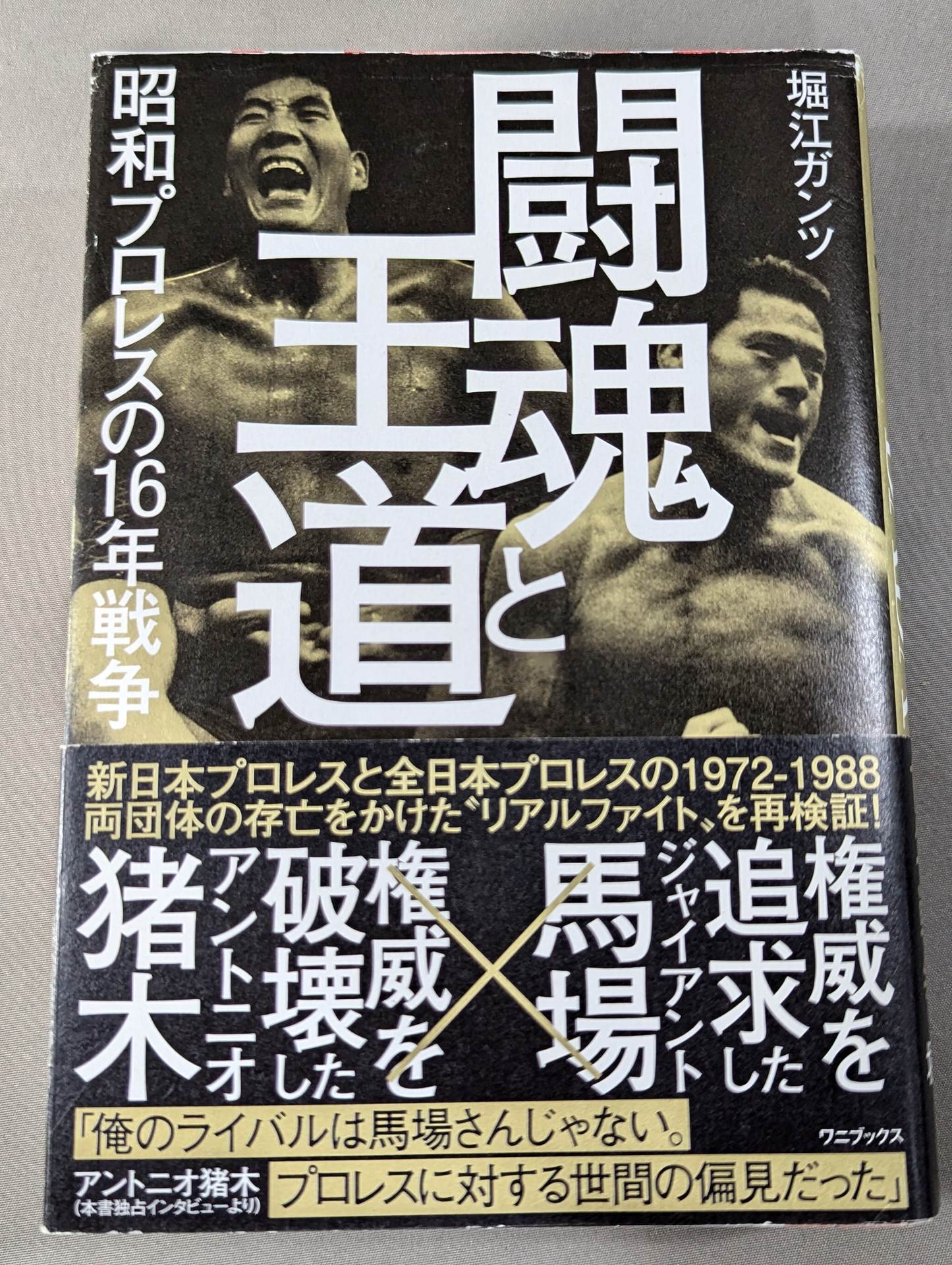 闘魂と王道 昭和プロレスの16年戦争