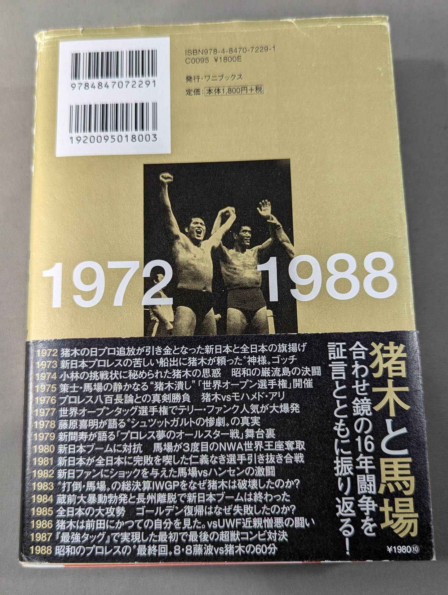 闘魂と王道 昭和プロレスの16年戦争