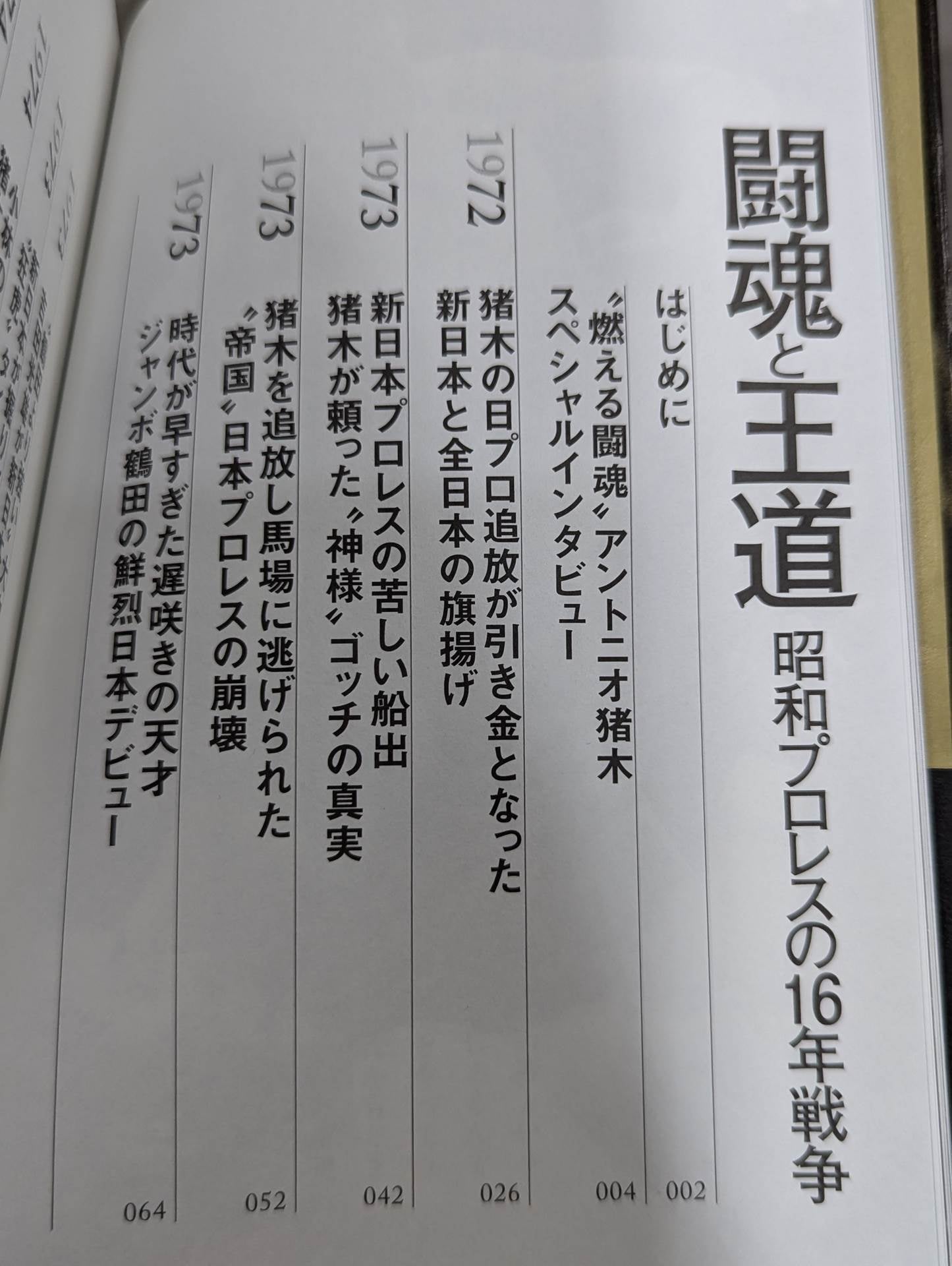 闘魂と王道 昭和プロレスの16年戦争