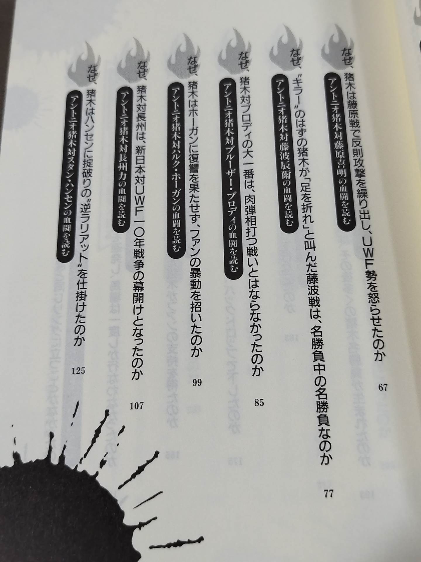 ポケットブック70 アントニオ猪木血闘名勝負の読み方