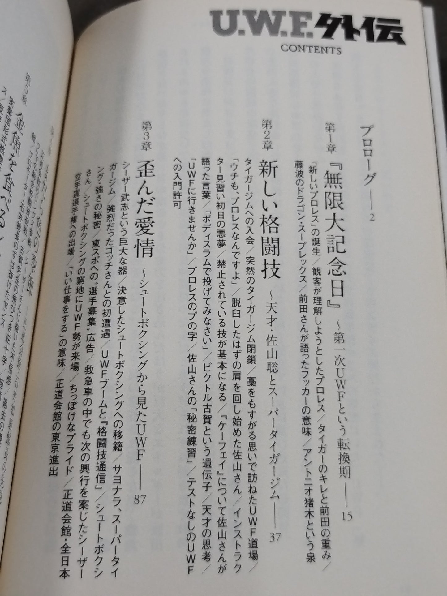 U.W.F Gaiden