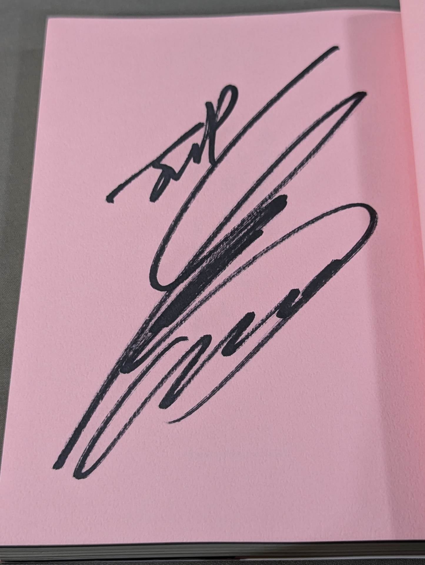 This is how I fight 【hand signed autograph】 Arisa Nkajima 。