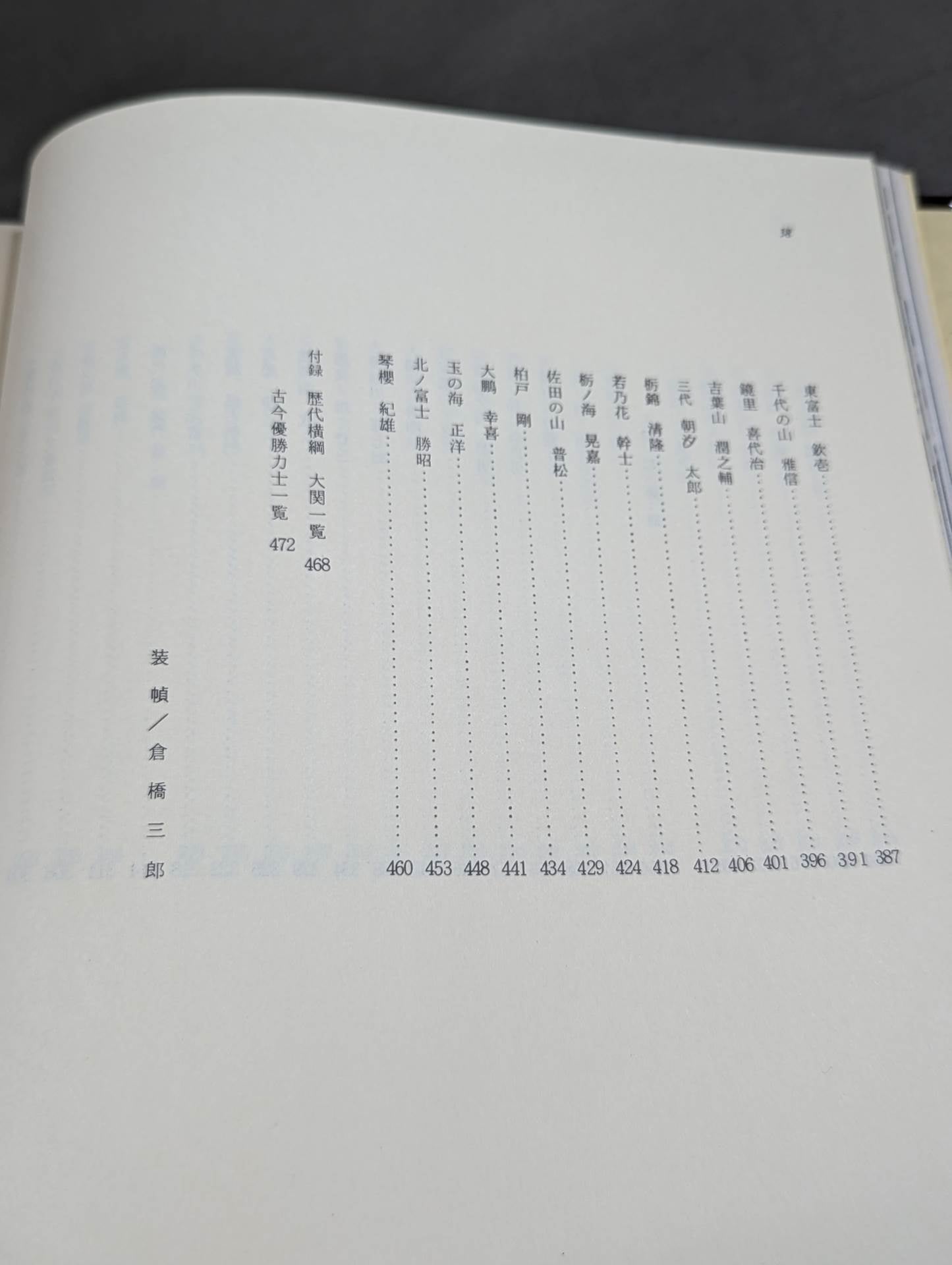 Grand sumo biography