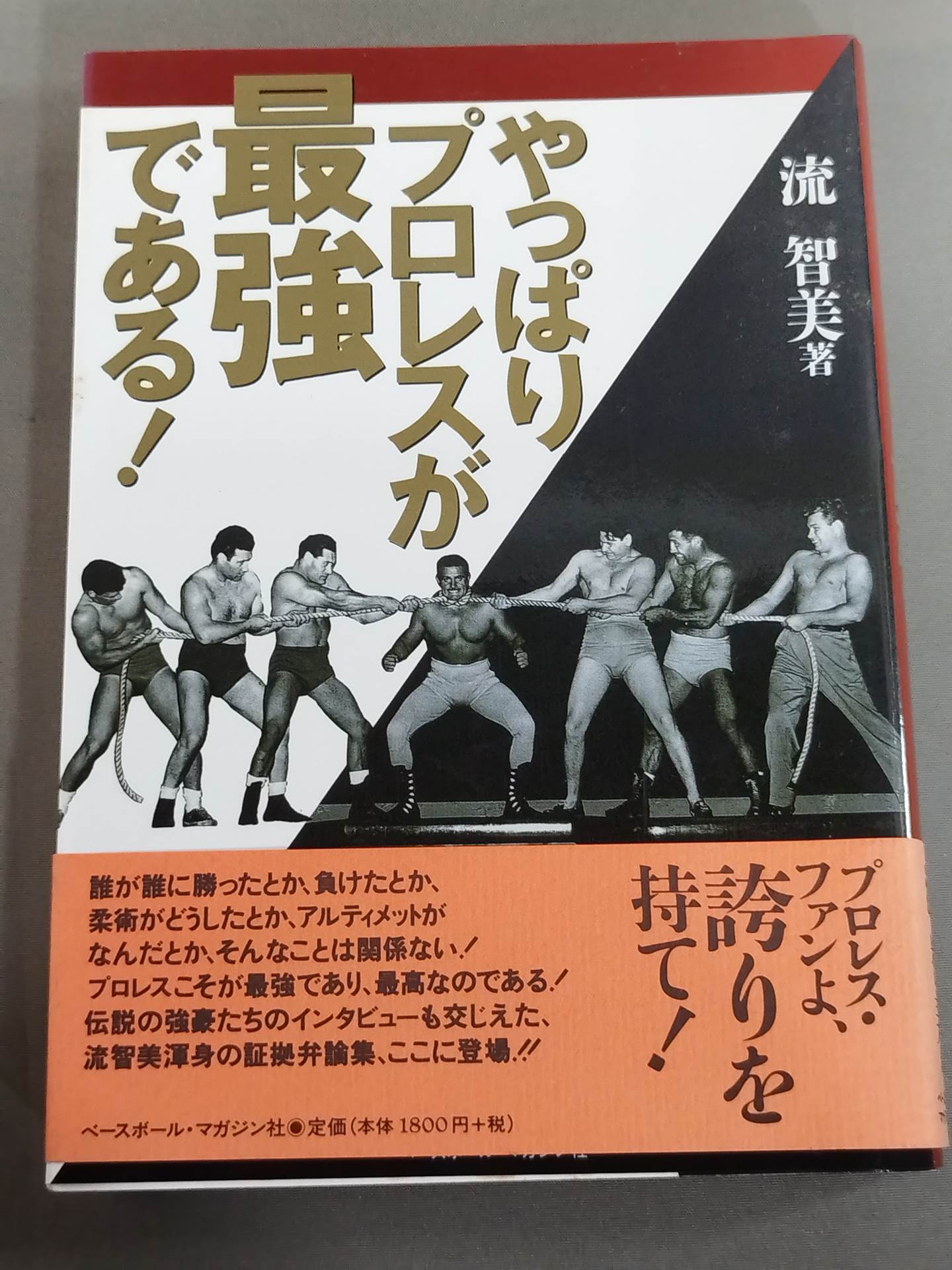 After all, Pro Wrestling is the strongest!