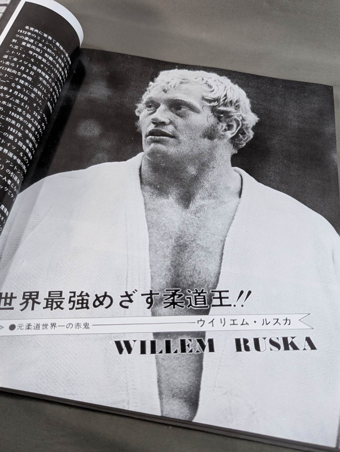 燃える闘魂 新日本プロレスリング30周年記念出版企画 公式復刻版パンフレットシリーズ 格闘技世界一決定戦・編