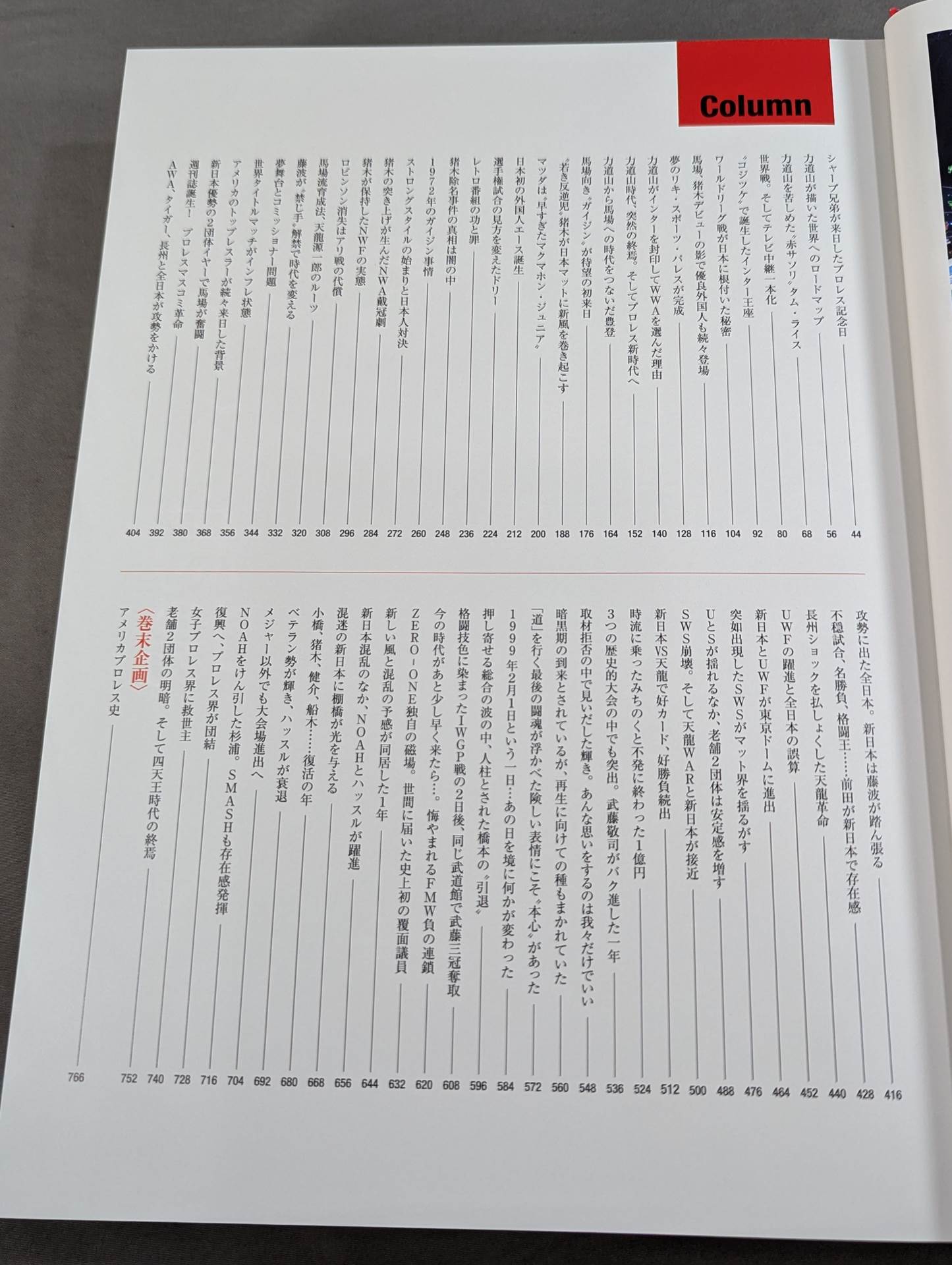 日本プロレス全史 1854~2013年の闘いの記録
