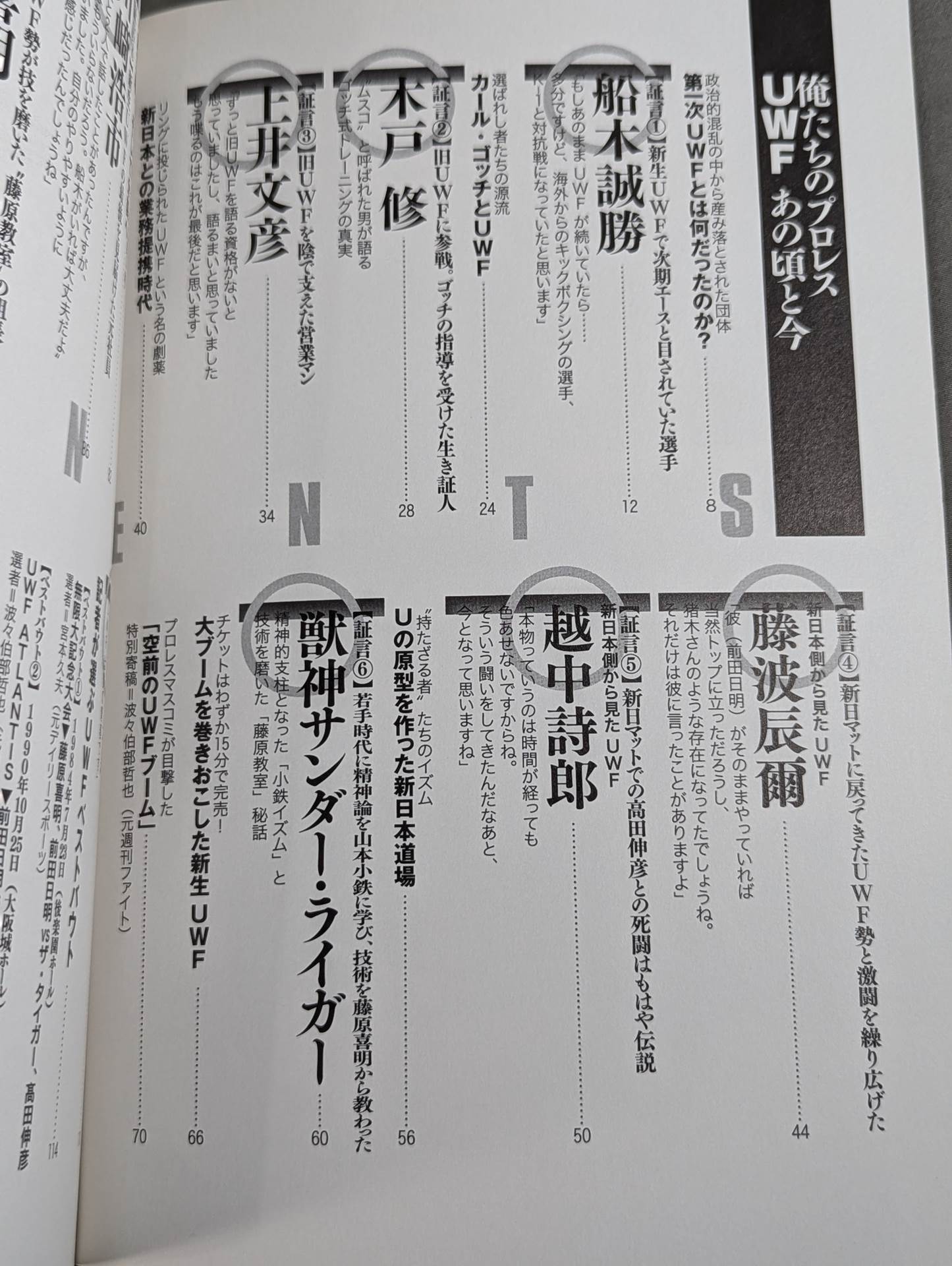 俺たちのプロレス Vol.1 UWFあの頃と今