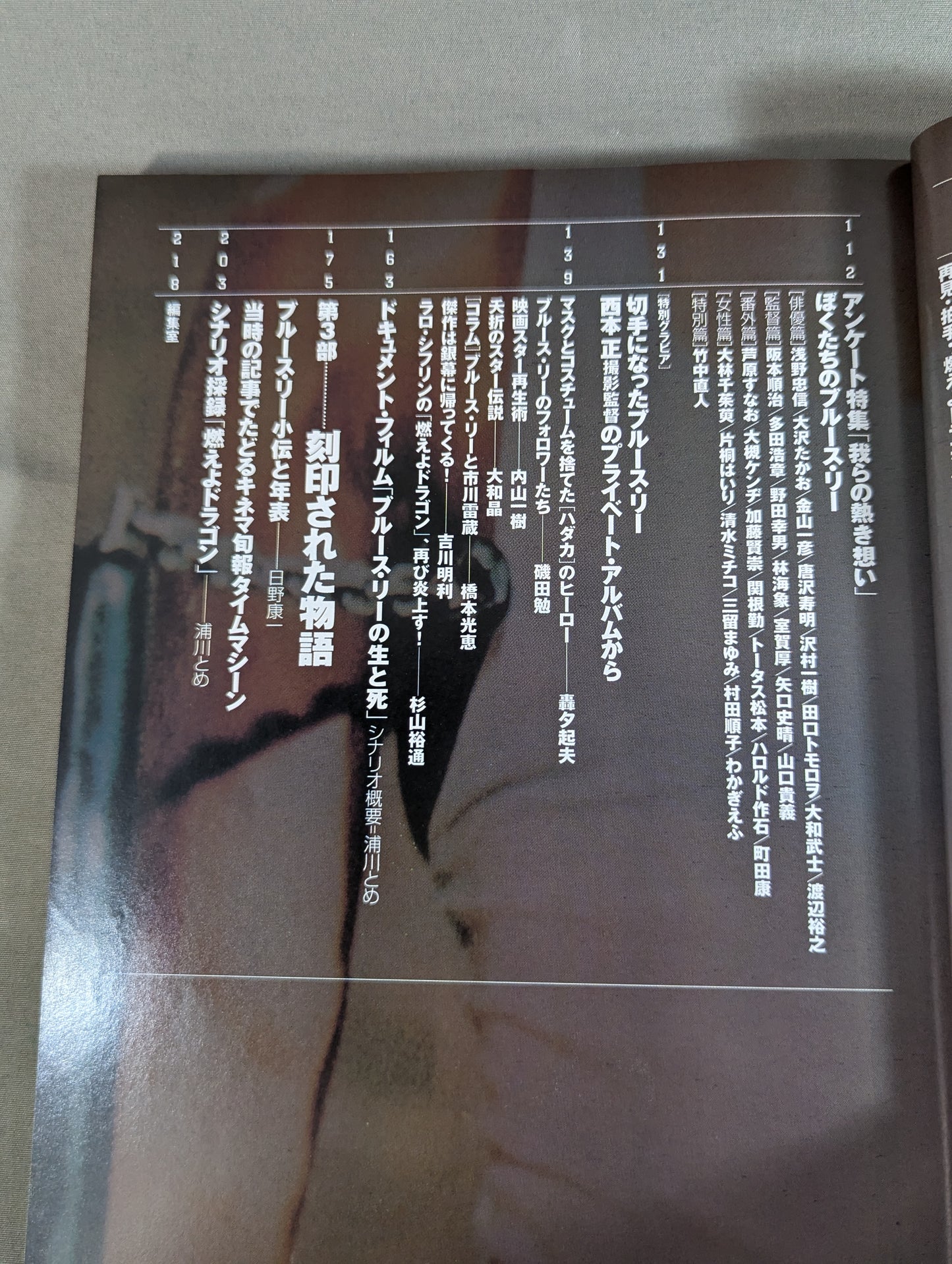 Kinema Junpo August 8, 1997 Special Issue Bruce Lee  Returns