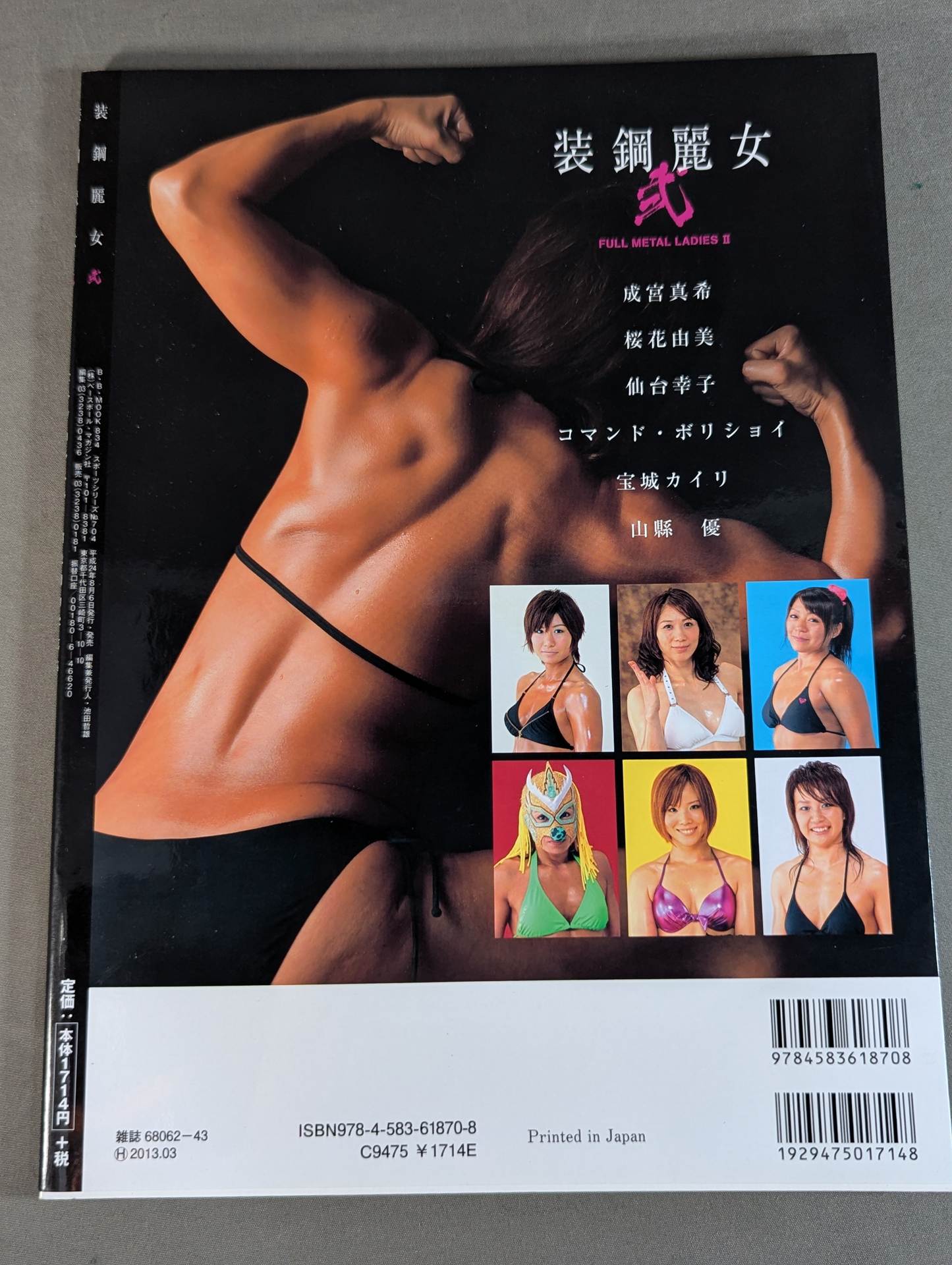 Dressed steel beauty woman II Women's pro wrestler super combat photo collection