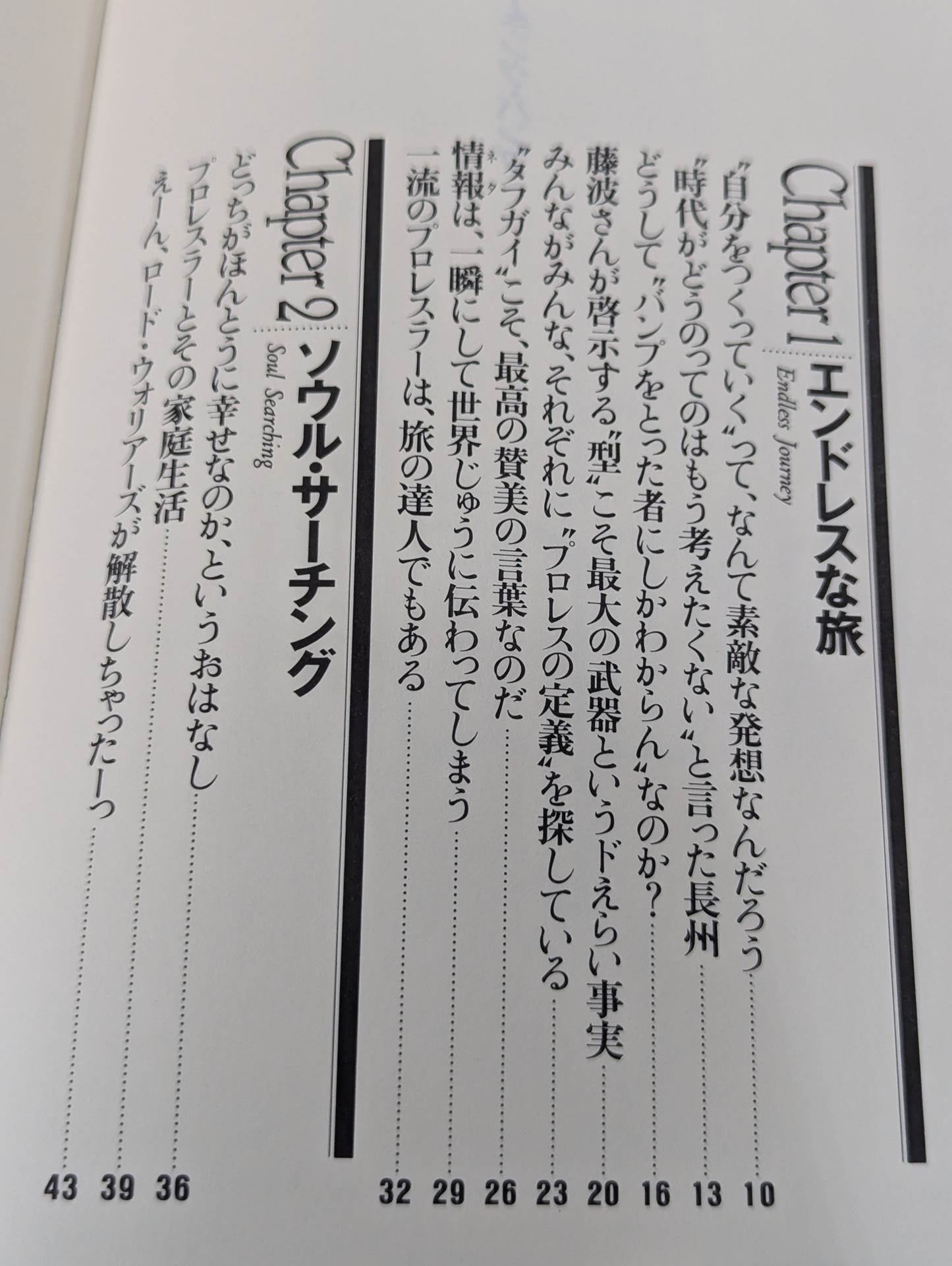 テイキング・バンプ とっておきのプロレスリング・コラム