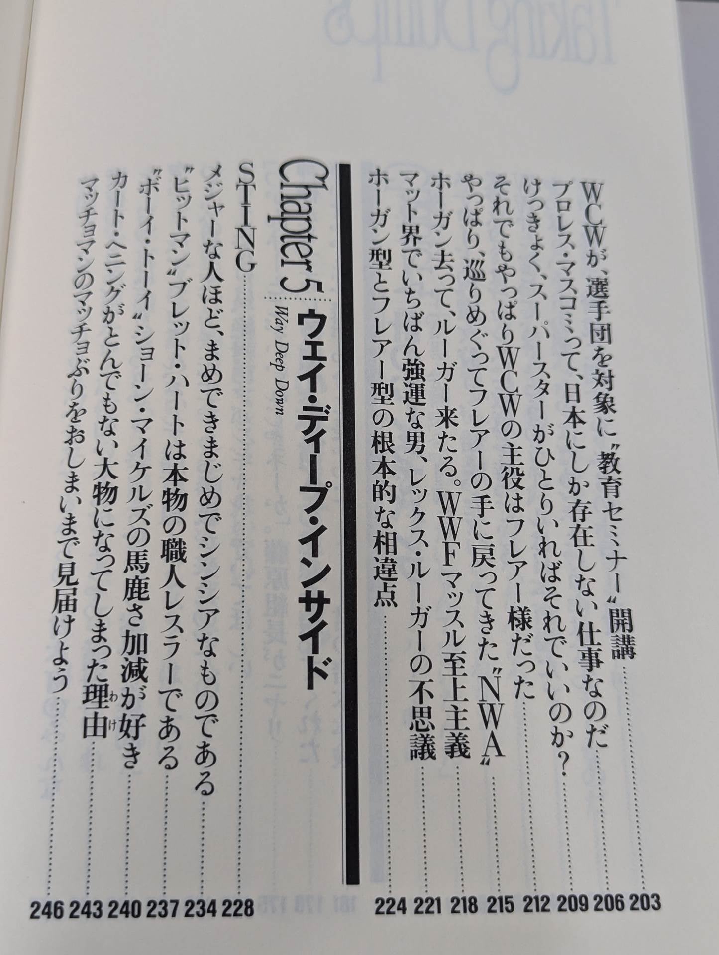テイキング・バンプ とっておきのプロレスリング・コラム