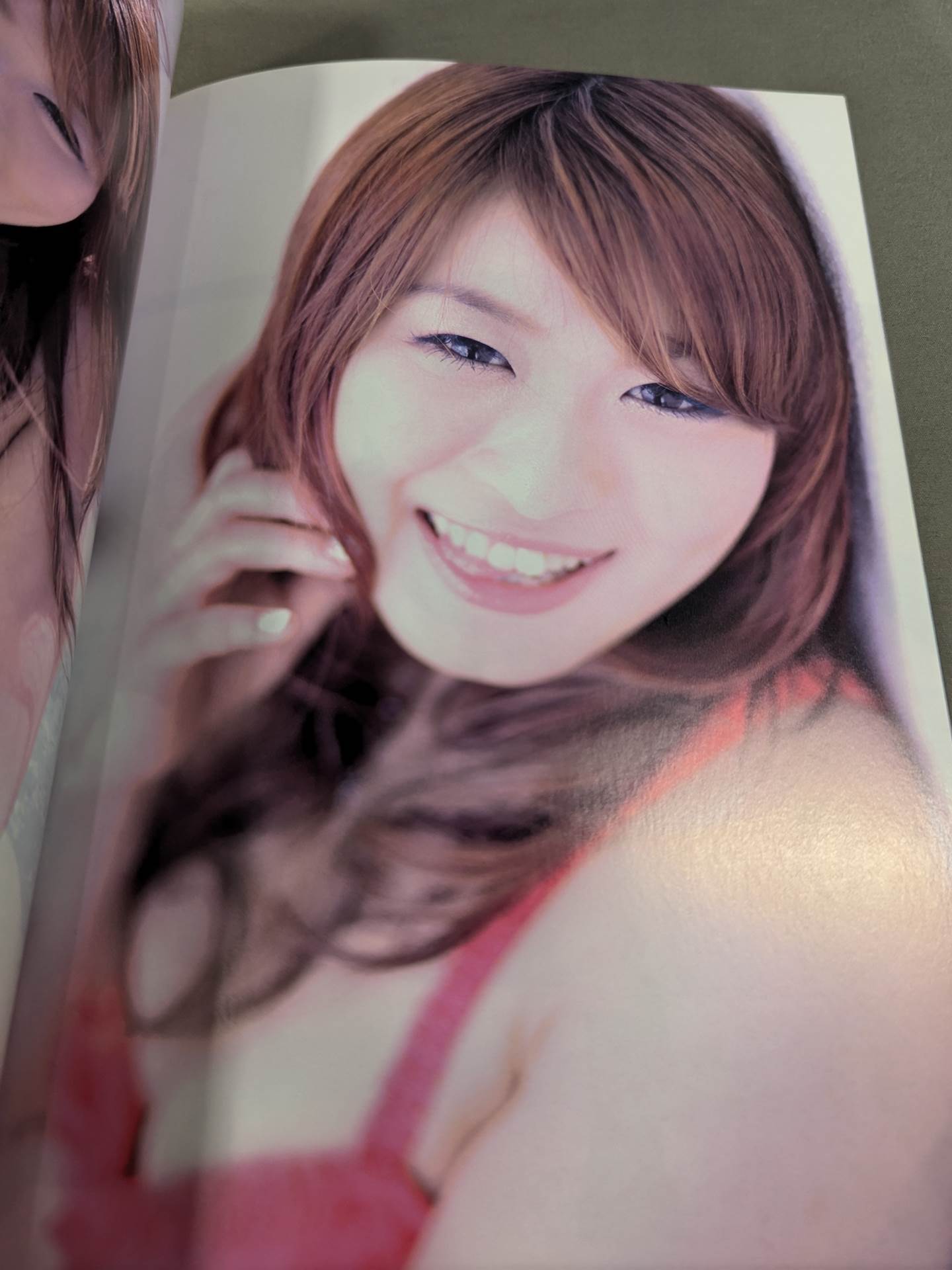 [Io Shirai (Iyo Sky) hand signed autograph 】FOTOLIBRE de Mascara Numero.49