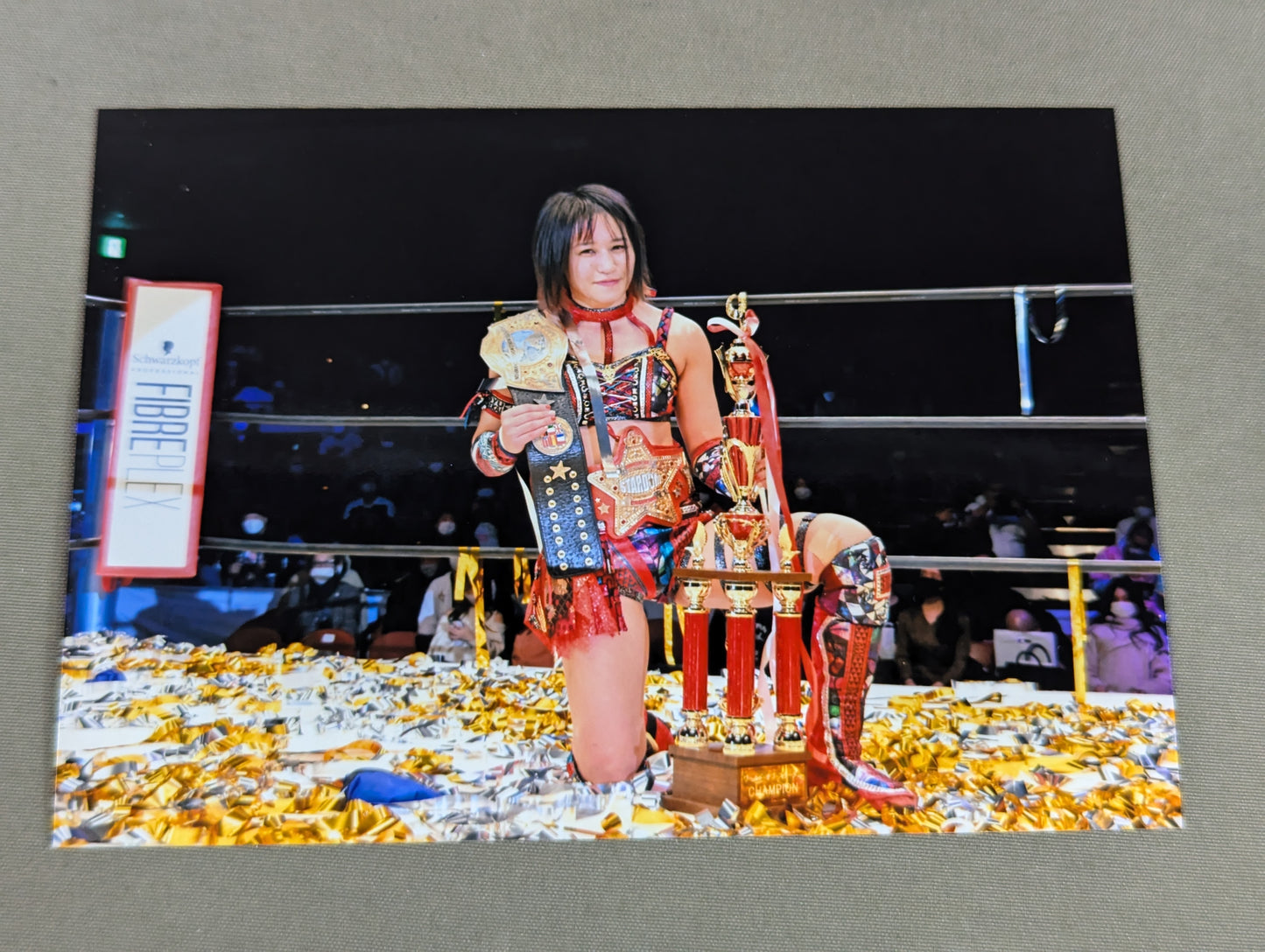 【直筆サイン&特典ブロマイド付】朱里。-プロレス、キック、総合格闘技の頂点を見た者-