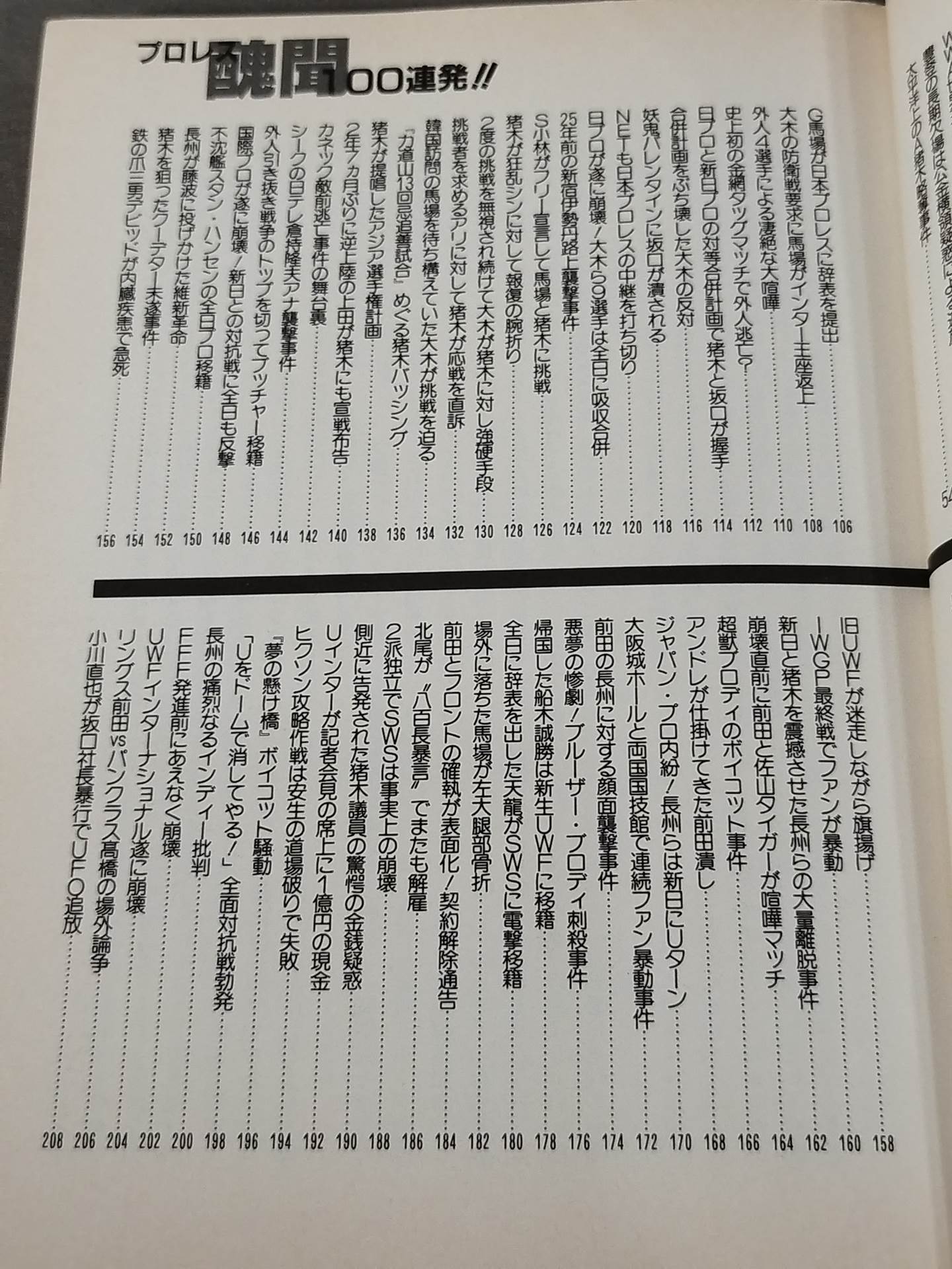プロレス醜聞(スキャンダル)100連発!!