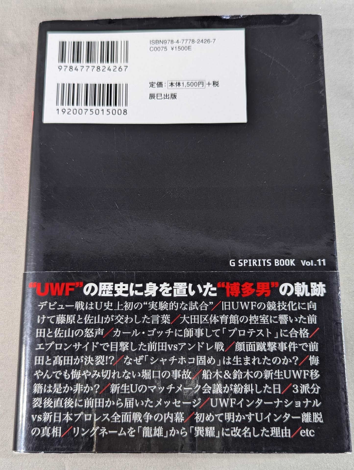 私説UWF 中野巽耀自伝