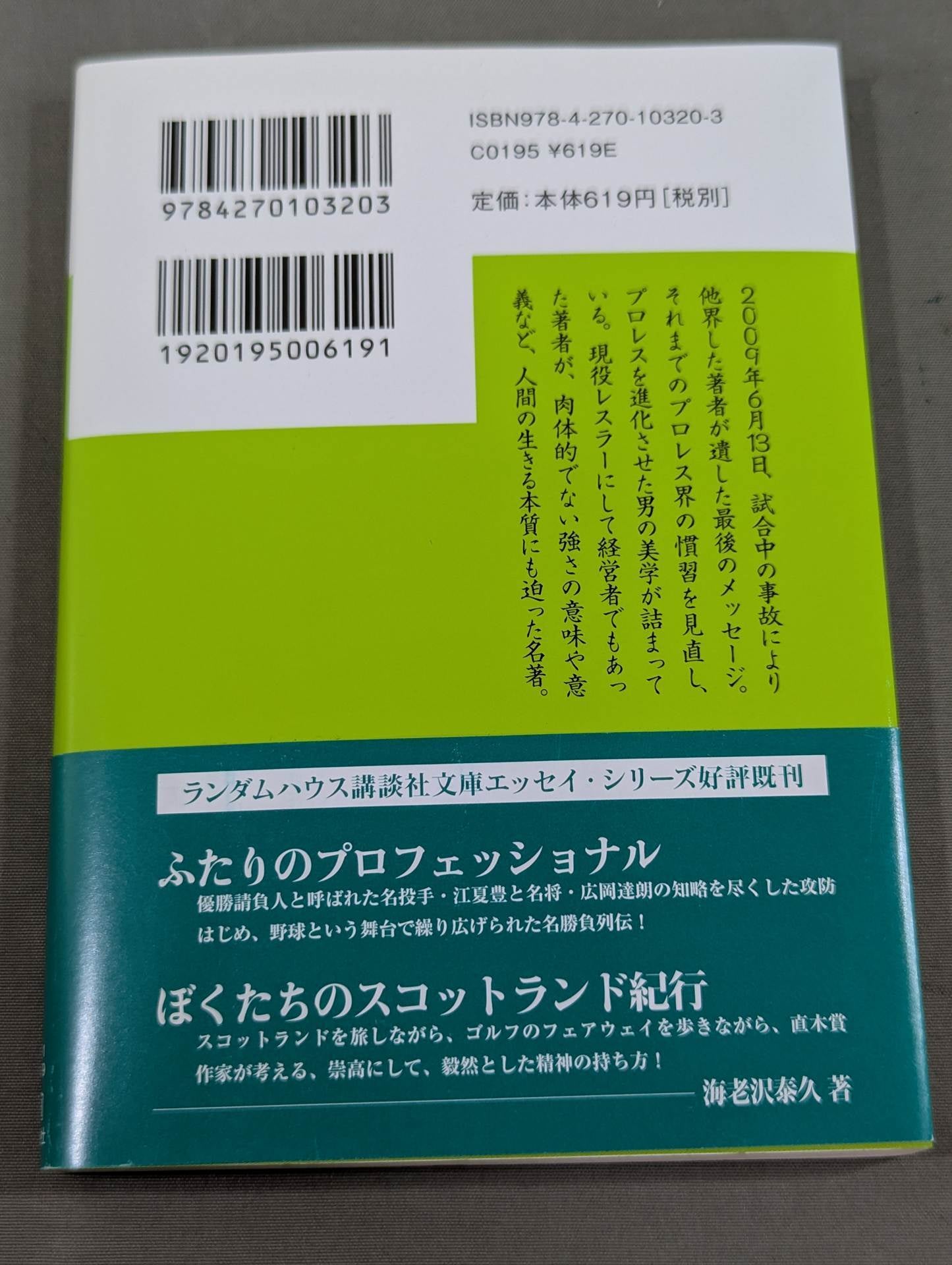Dream of the idealist Mitsuharu Misawa