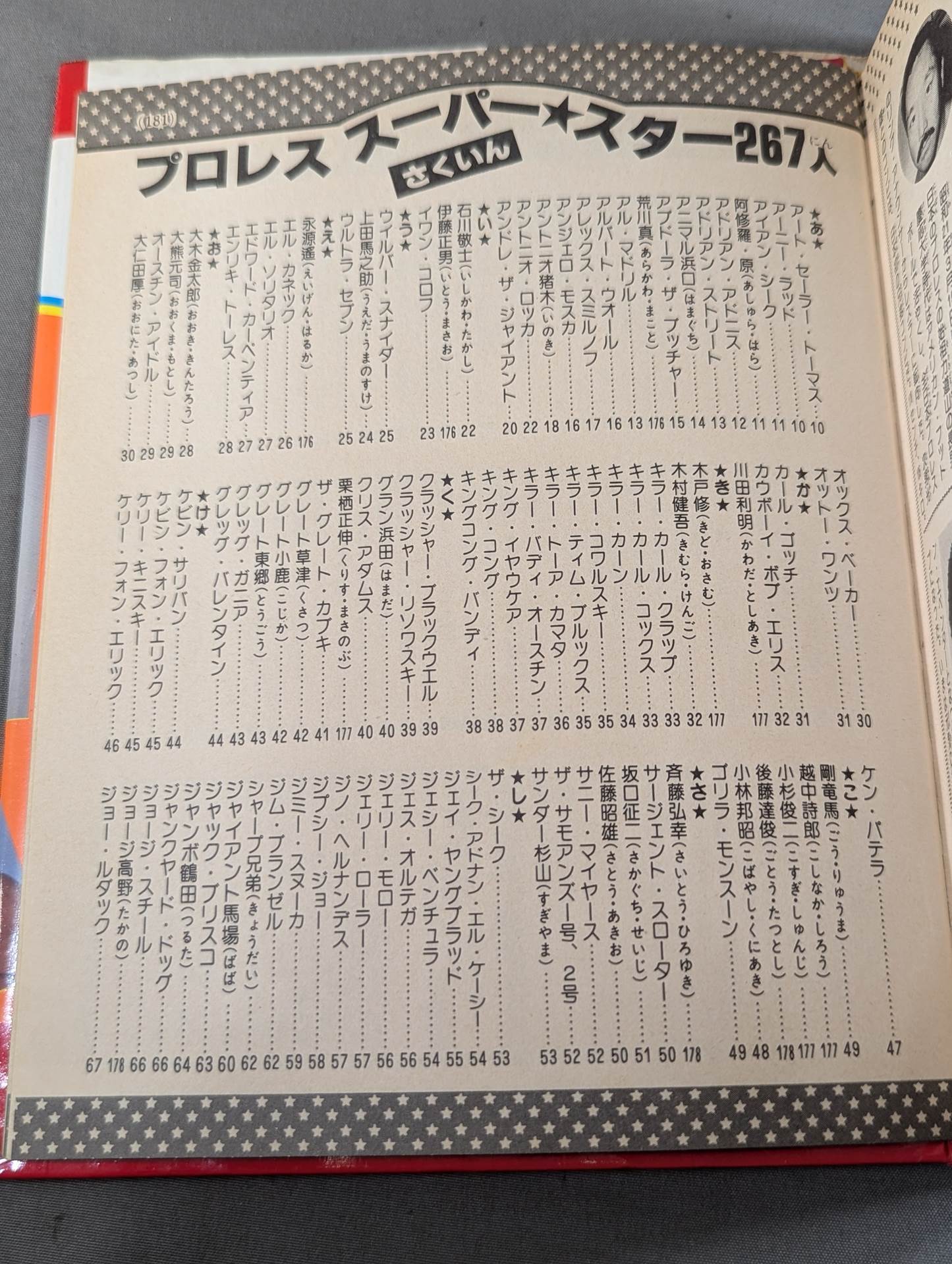 プロレス スーパー・スター267人 小学館入門百科シリーズ146