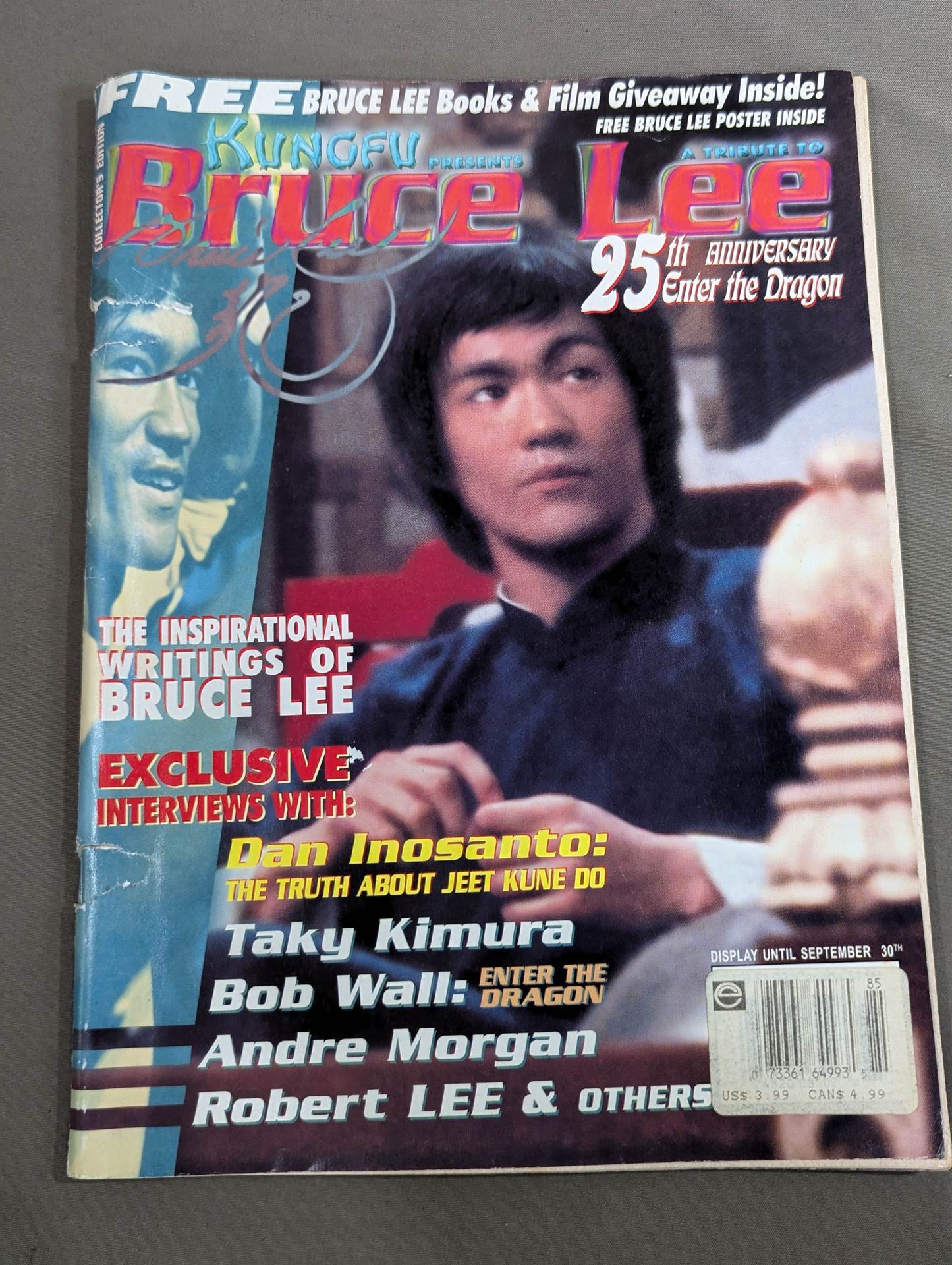 KUNGFU A TRIBUTE TO Bruce Lee 25th ANNIVERSARY Enter the Dragon