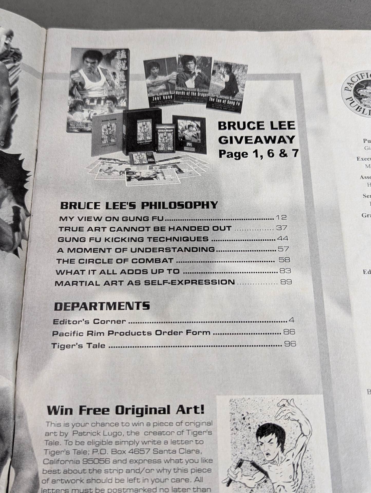 KUNGFU A TRIBUTE TO Bruce Lee 25th ANNIVERSARY Enter the Dragon