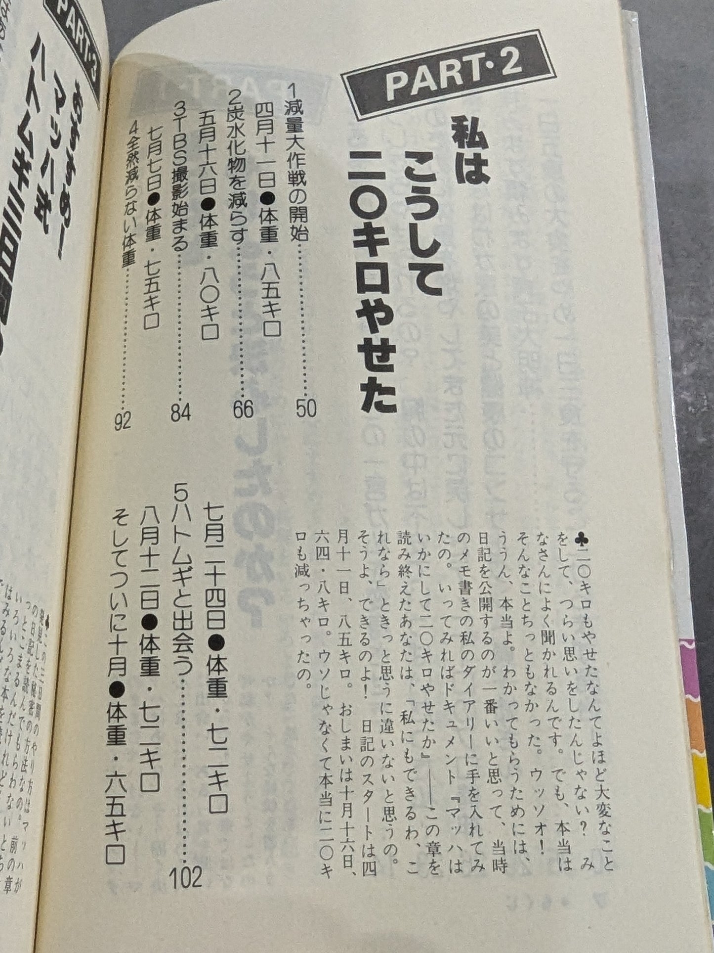 マッハ式 やせてびっくり! 私はこうして20キロやせた
