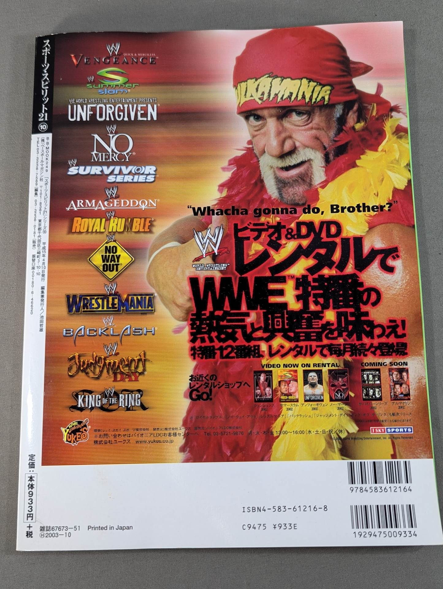 Pro Wrestling Foreign wrestler graffiti in Japan