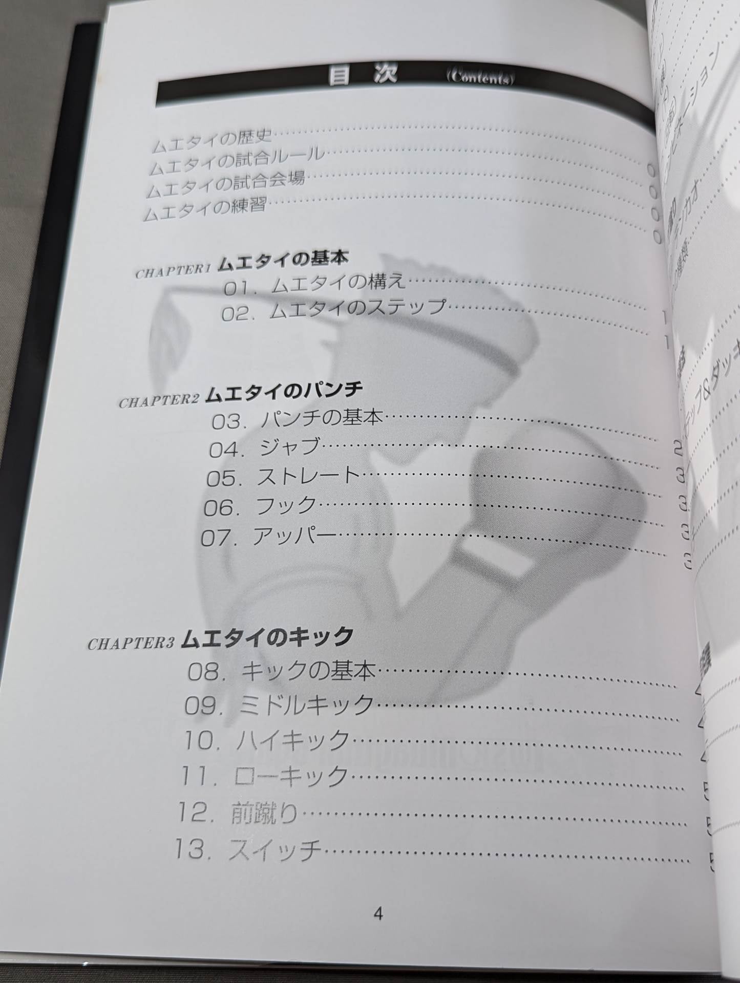 Muay Thai Bible with essential points