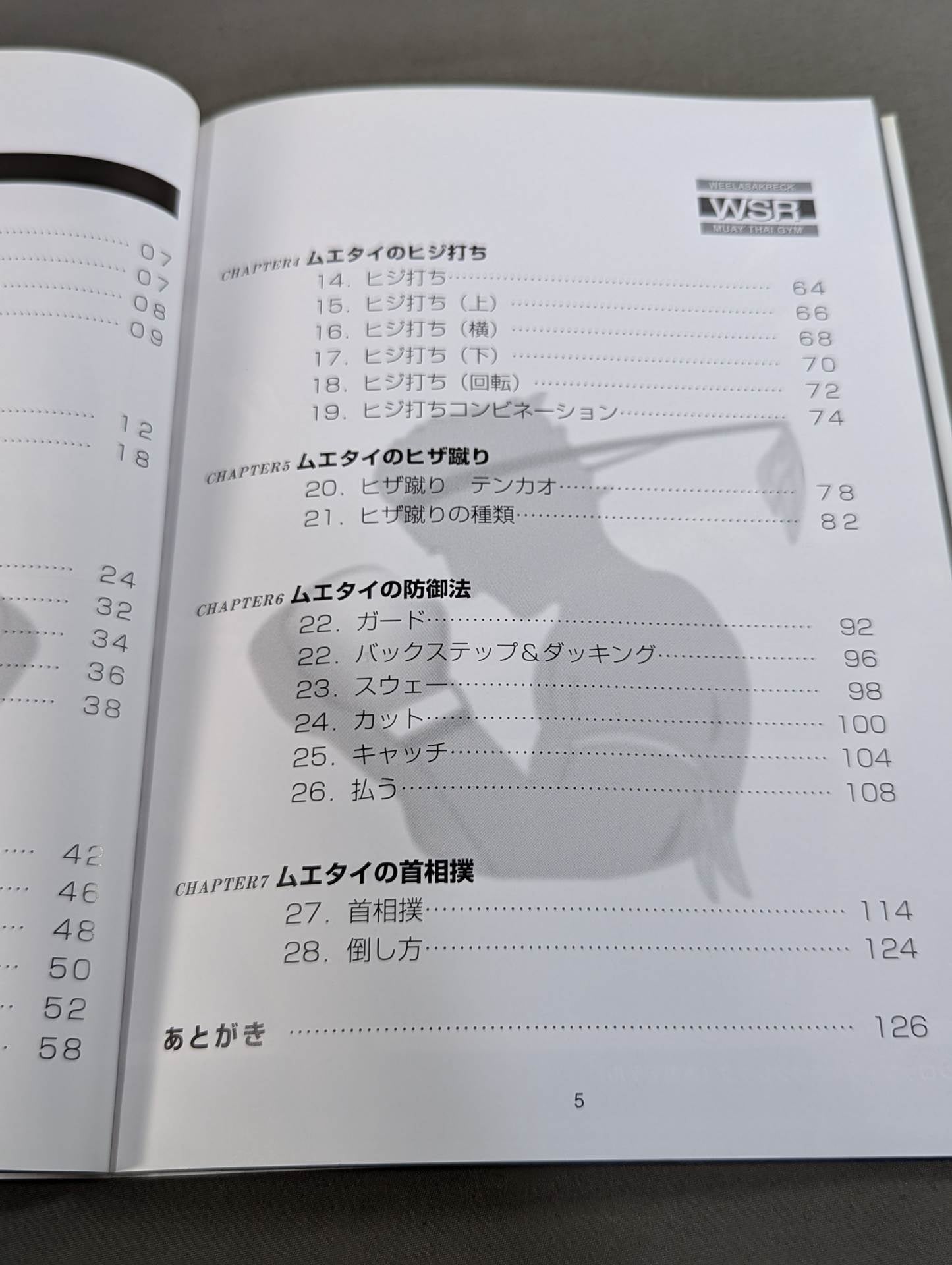 Muay Thai Bible with essential points