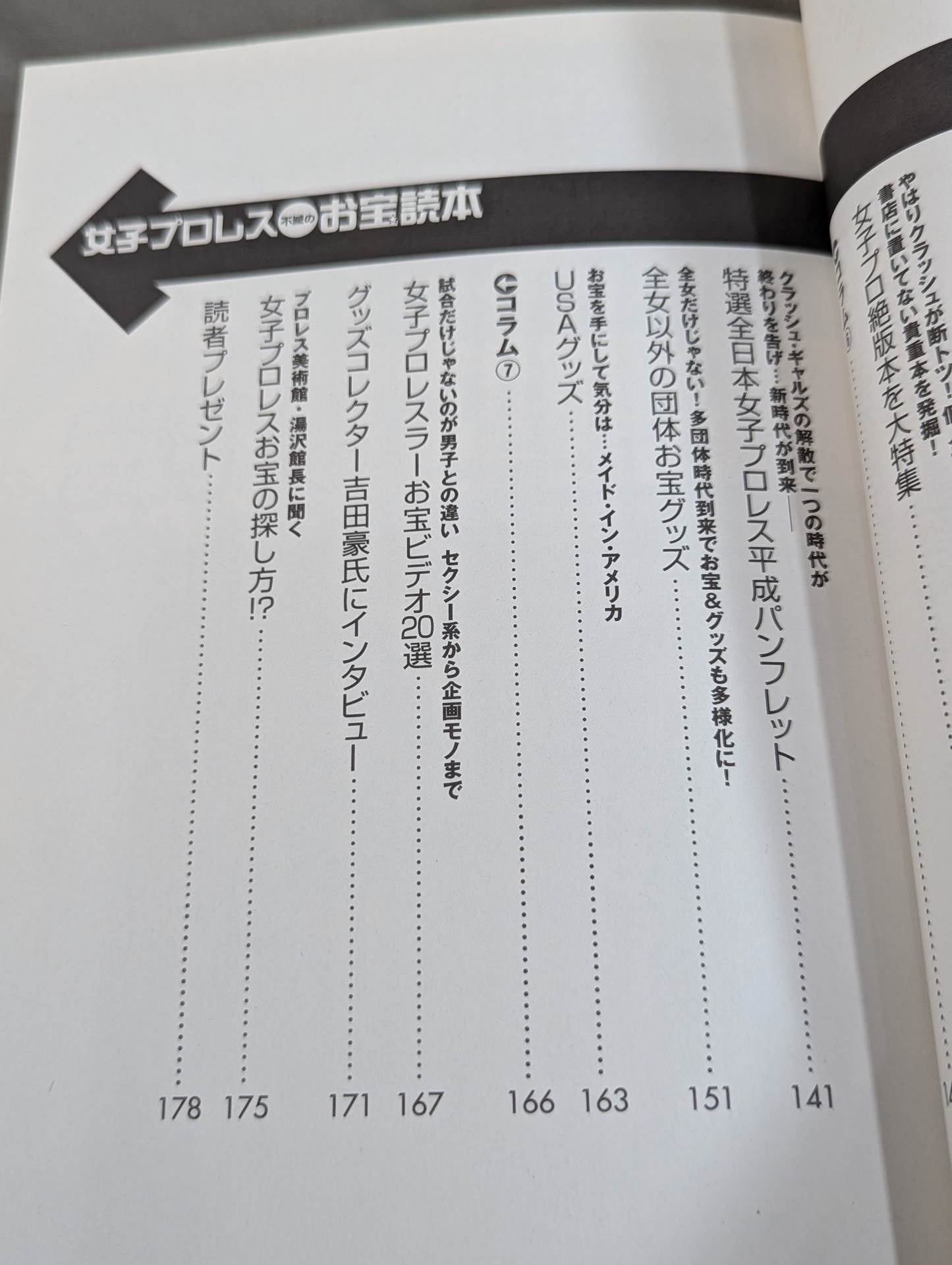 Women's Pro Wrestling Immortal Treasure Reading Book