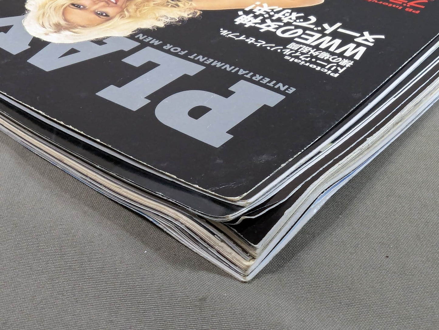 PLAYBOY No.352★ Torrie Wilson and Sable, Naked Off-Site Brawl ★