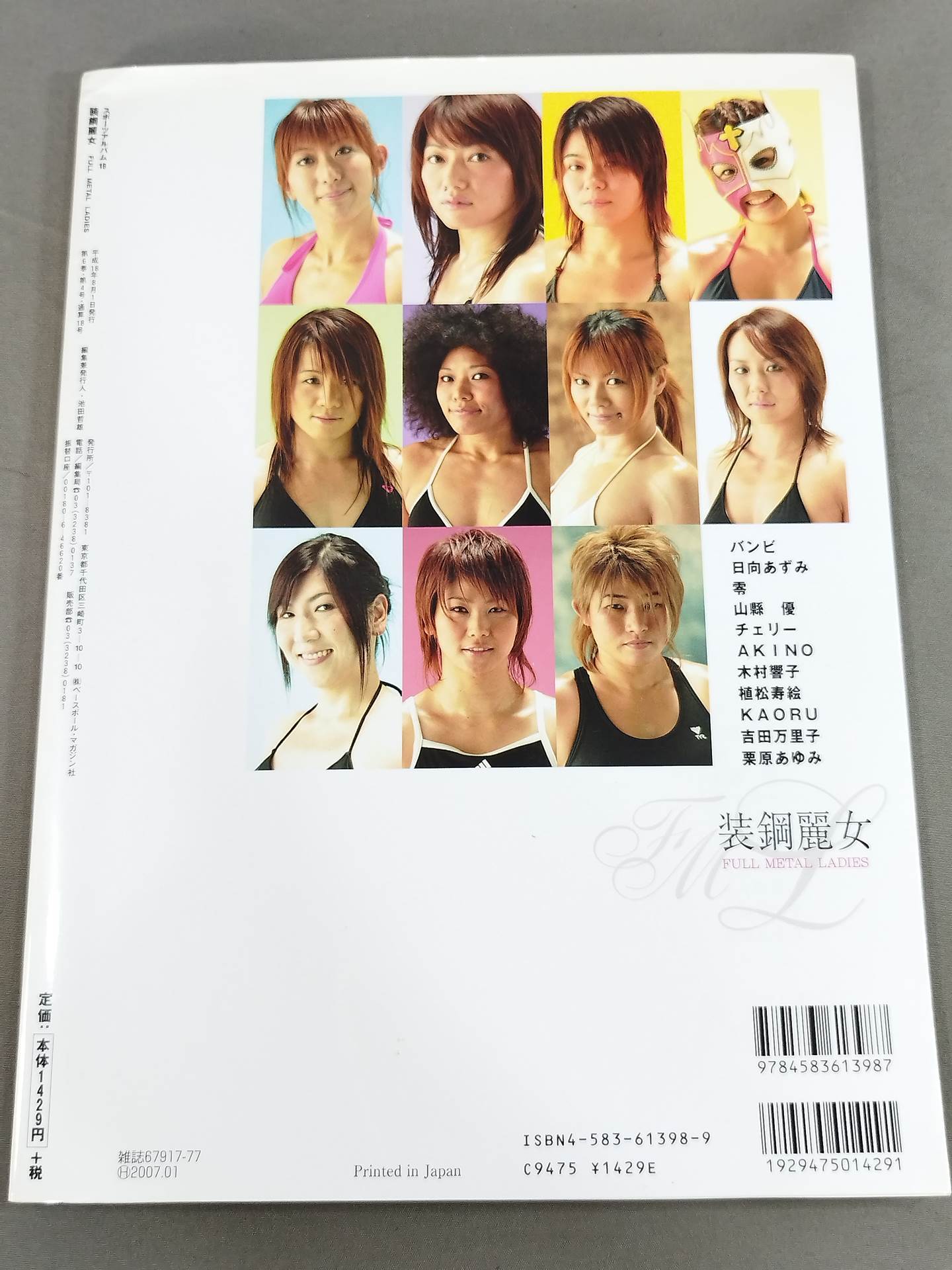 Armored Woman ~Women's Pro Wrestler Super Combat Photo Collection~