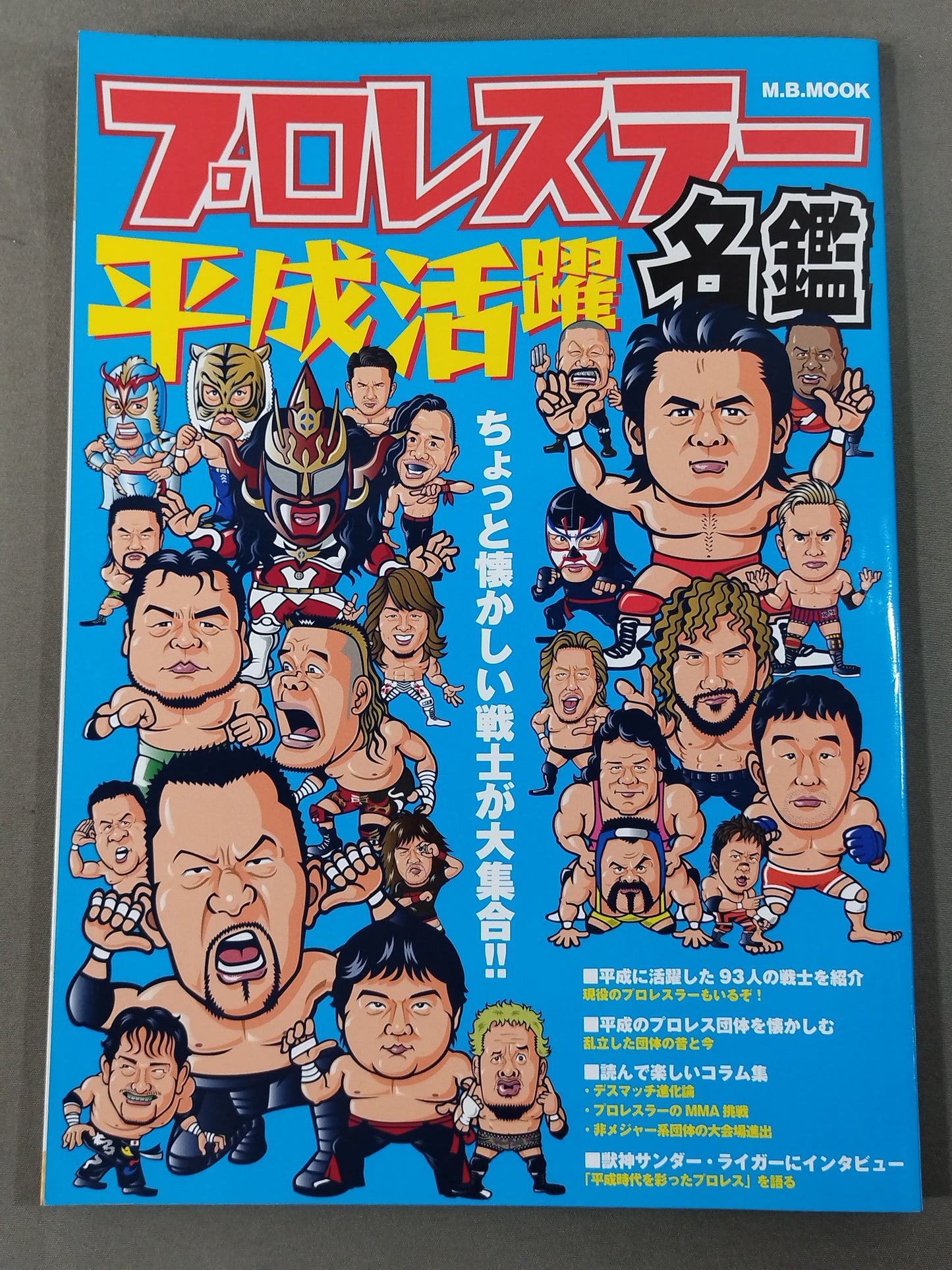 平成活躍プロレスラー名鑑 ちょっと懐かしい戦士が大集合!!