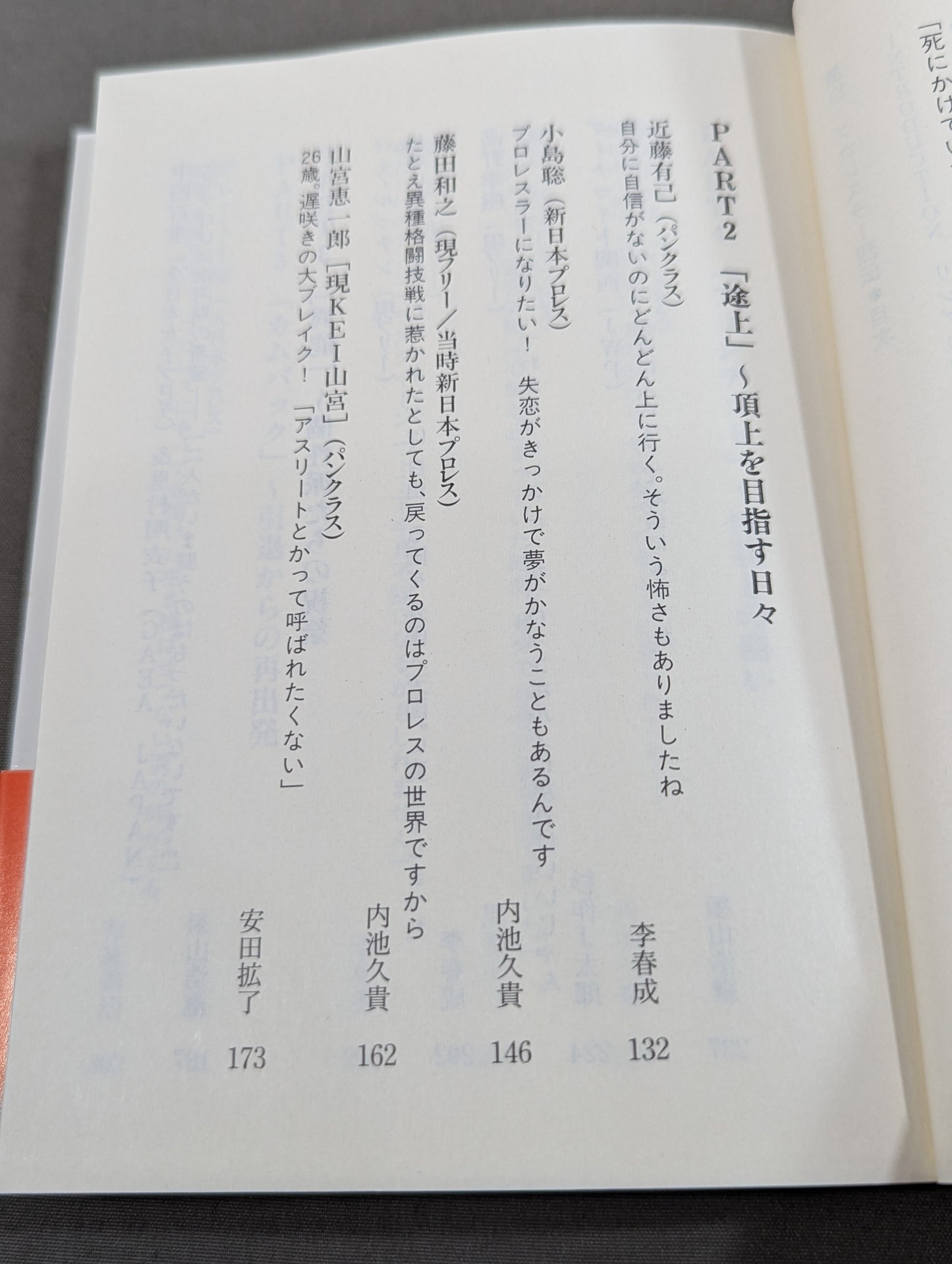 激白 プロレスラー烈伝