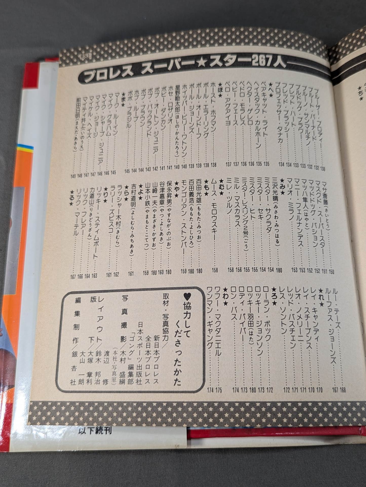 Pro Wrestling Super Stars 267 Shogakukan Introductory Encyclopedia Series 146