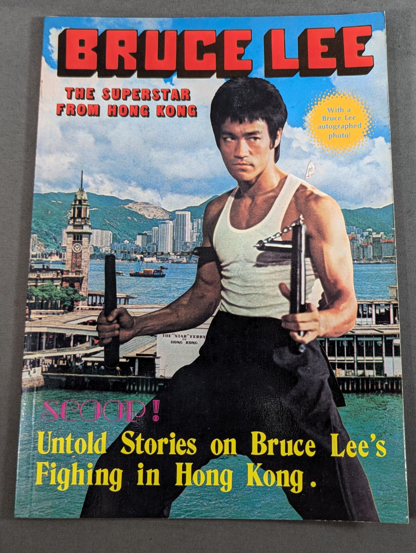 BRUCE LEE THE SUPERSTAR FROM HONG KONG