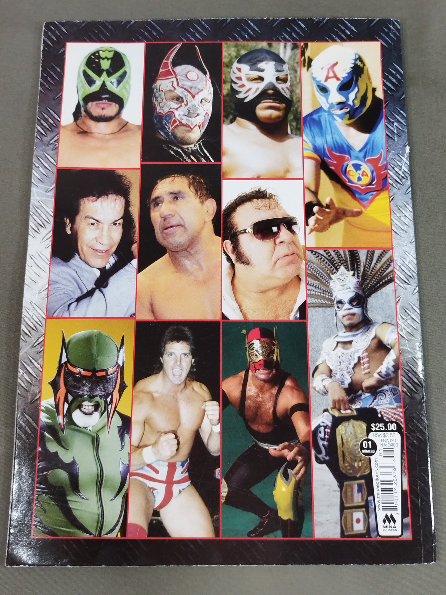 ENCICLOPEDIA MUNDIAL DE LUCHADORES TOMO 1(A-B)