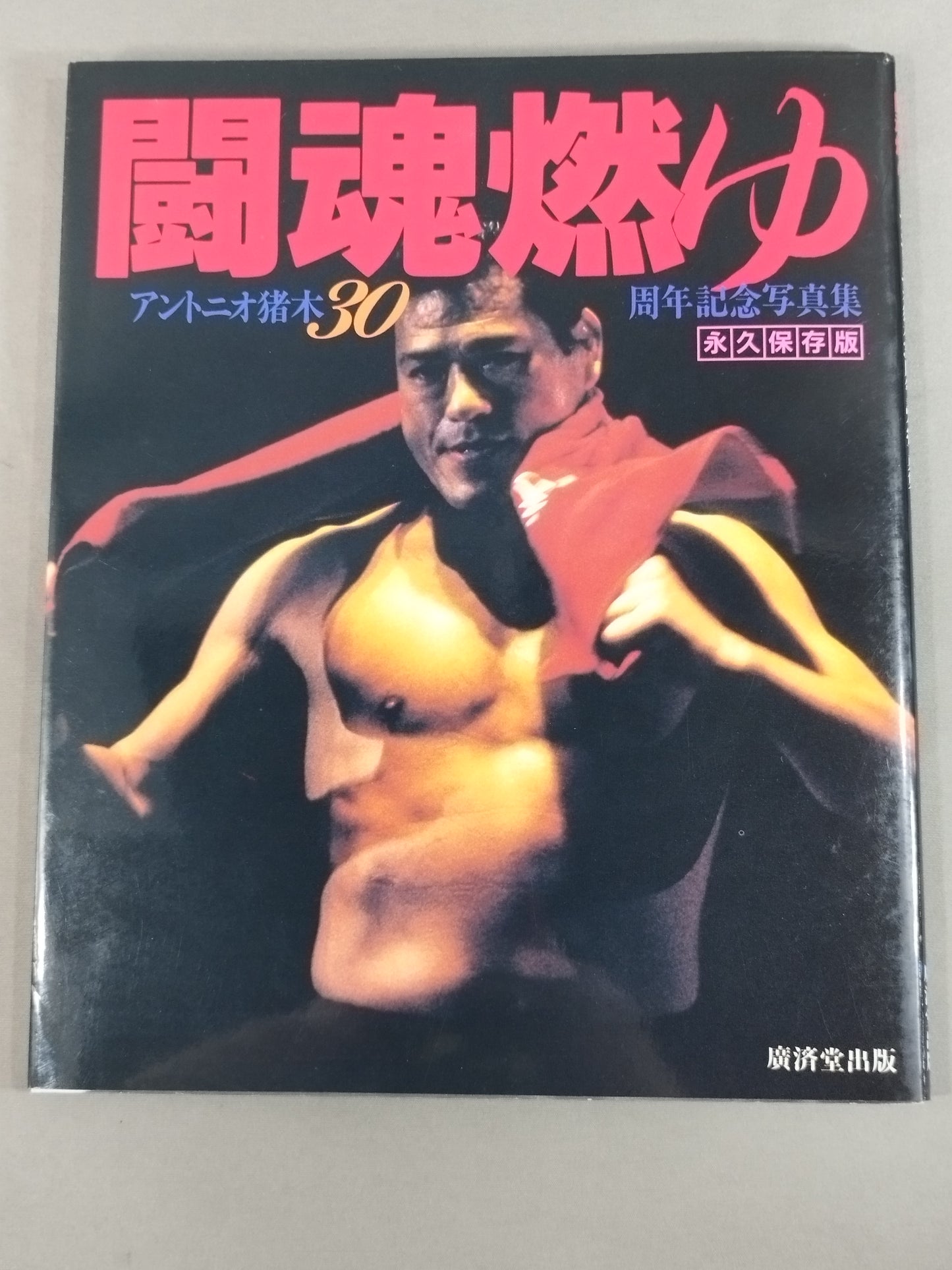 Fighting Spirit Burning Antonio Inoki 30th Anniversary Photo Collection